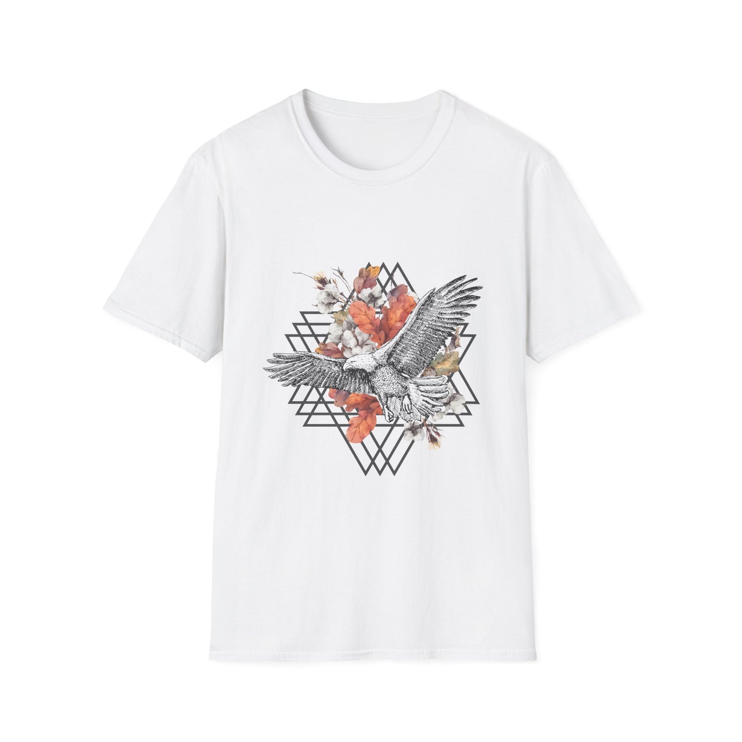 Softstyle T-Shirt - Like A Bird Design