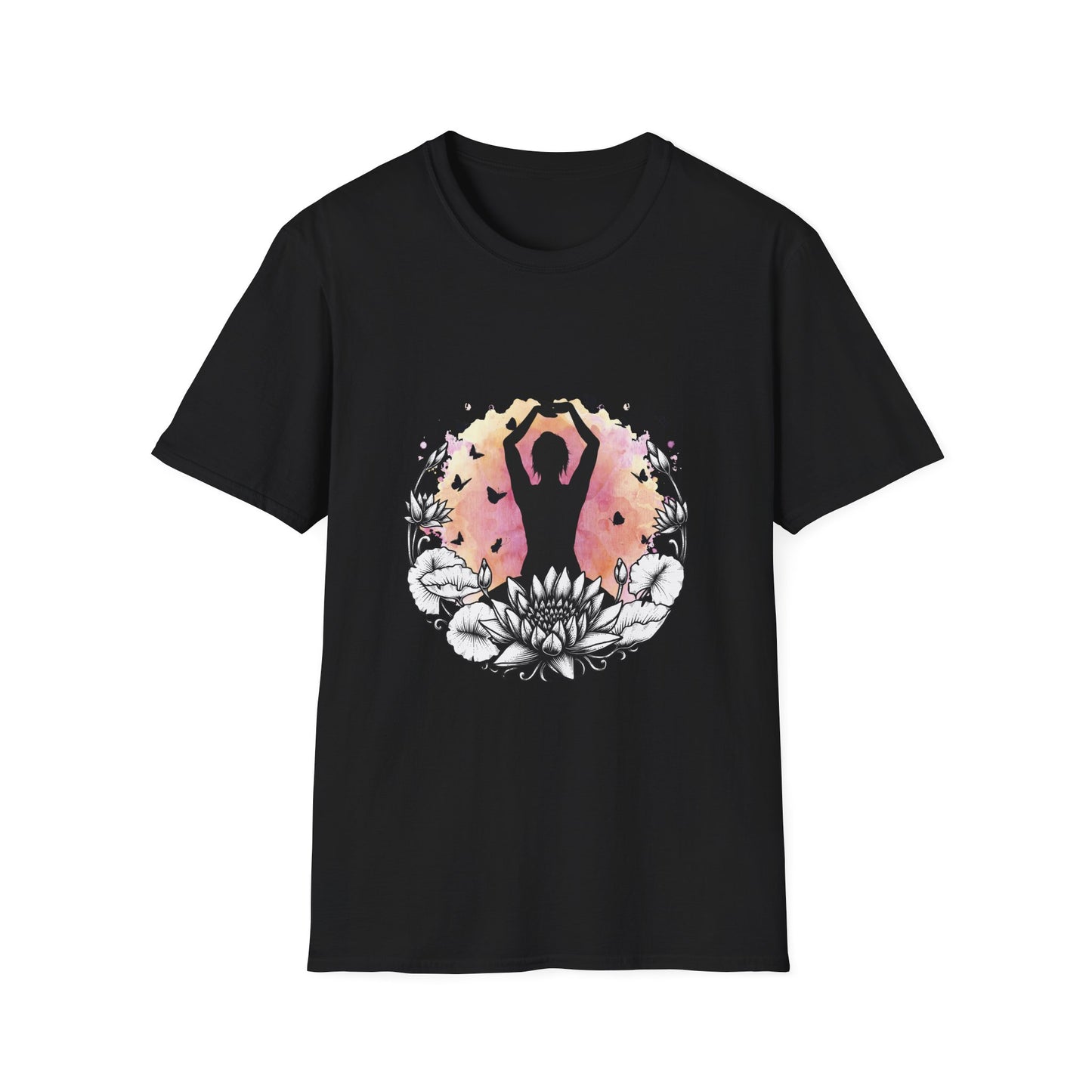 Yoga T-Shirt - Easy Pose Graphic