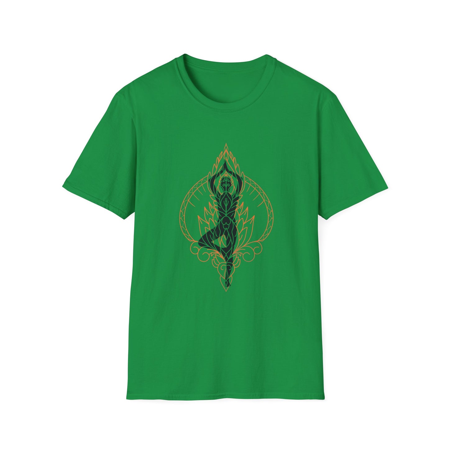 Yoga Tee - Tree Pose Design