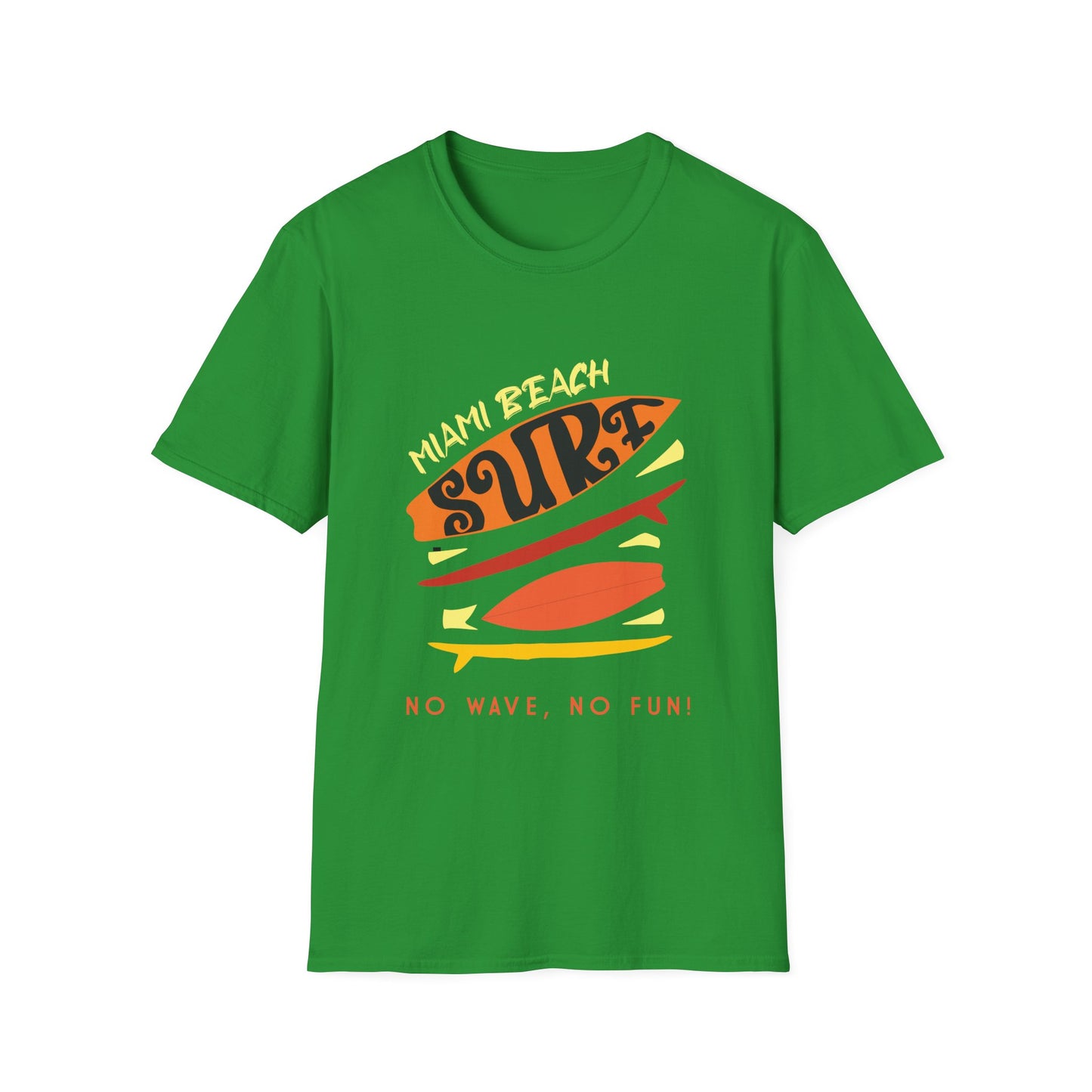 No Waves No Fun T-Shirt