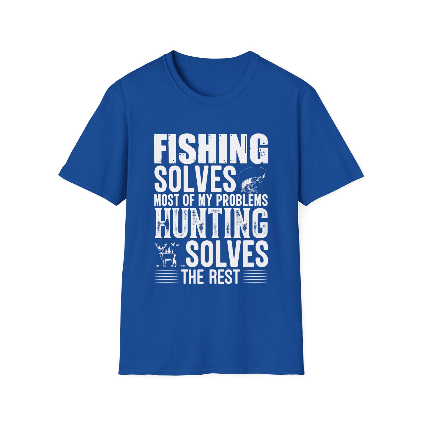 Fishing Solves Unisex T-Shirt