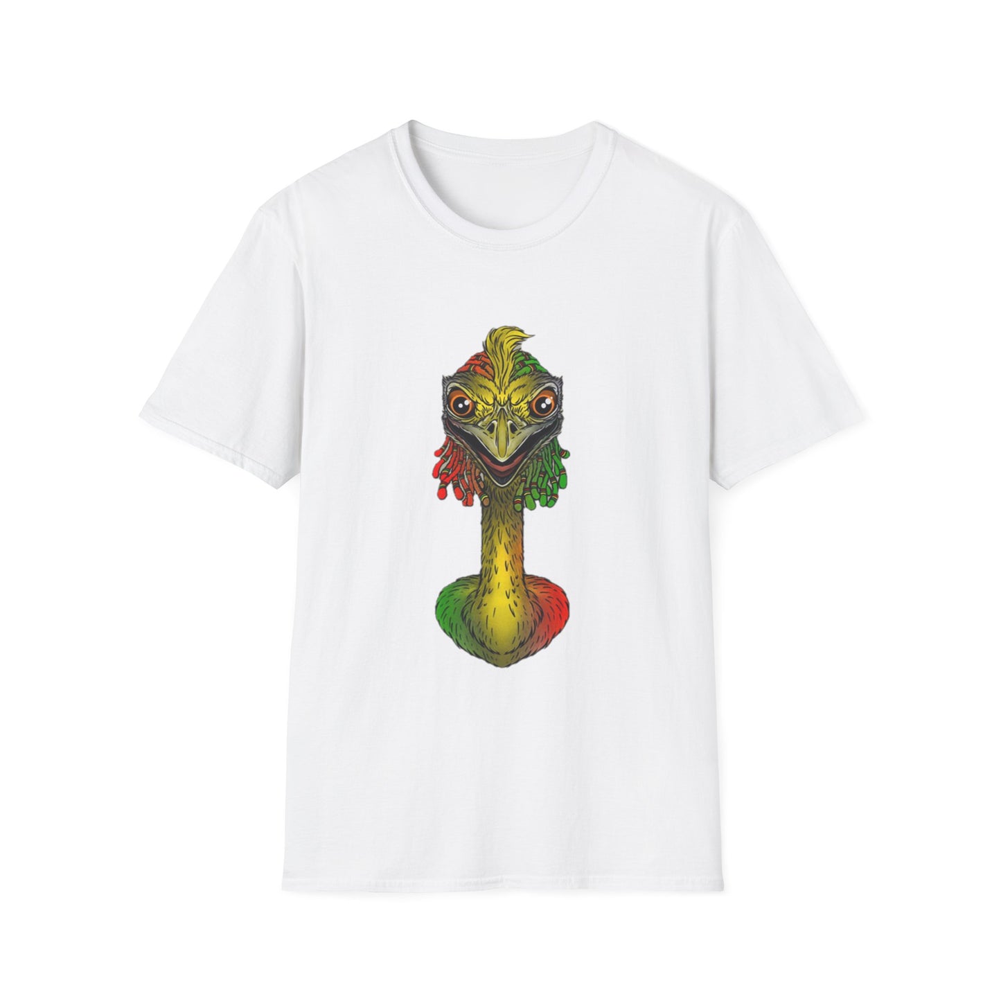 Unisex Softstyle T-Shirt with Rastamu Design