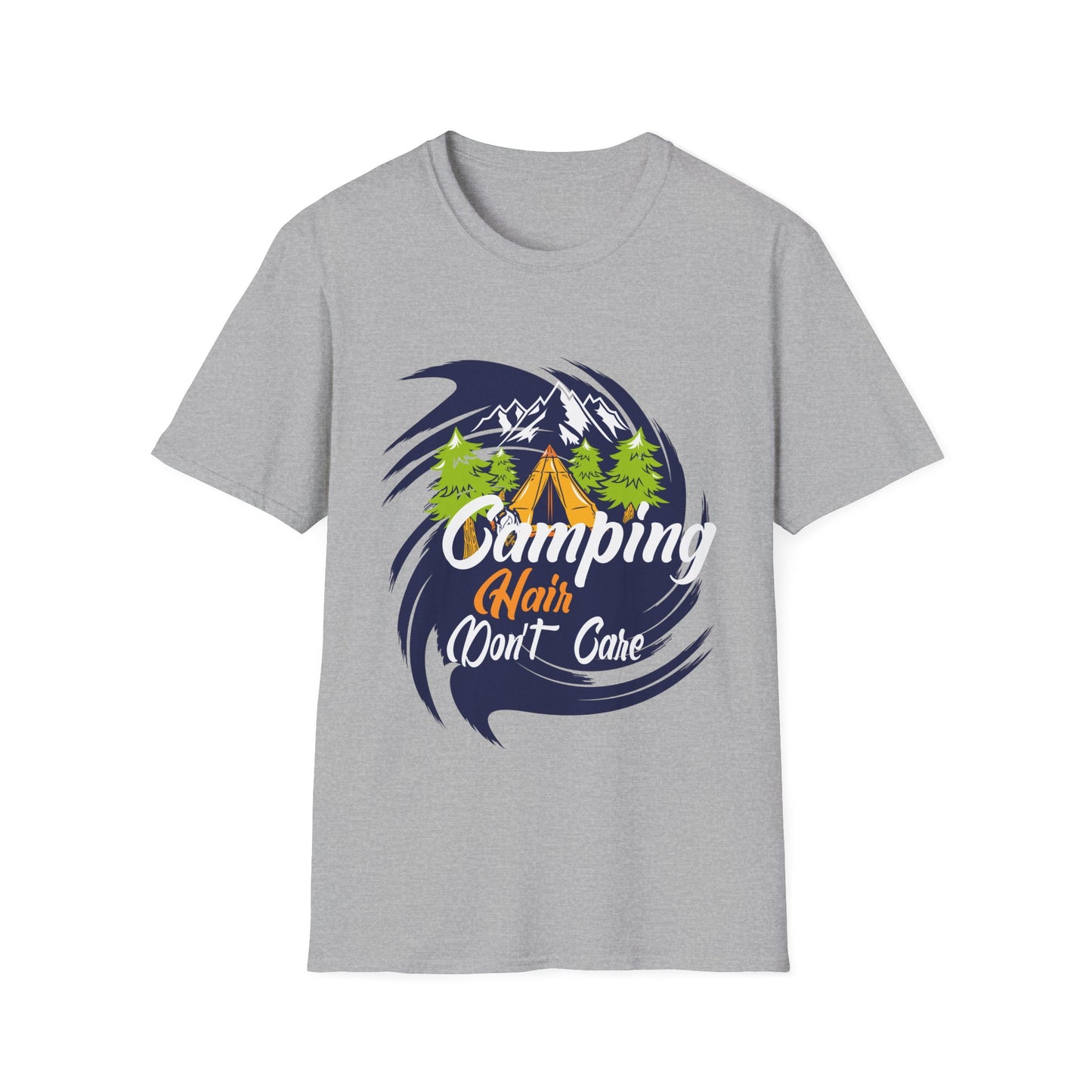 Camping Hair Don't Care T-Shirt