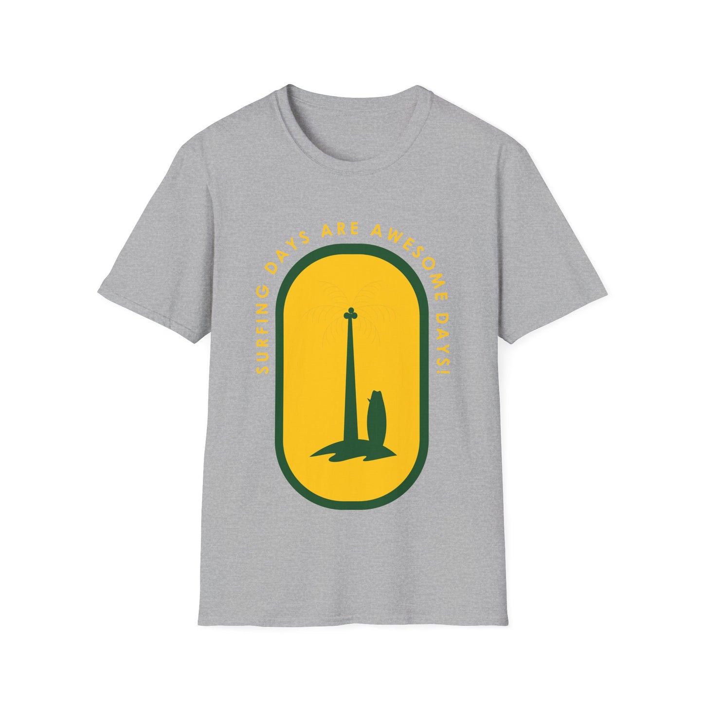 Surfing Days Softstyle T-Shirt - Beach Lover Summer Tee