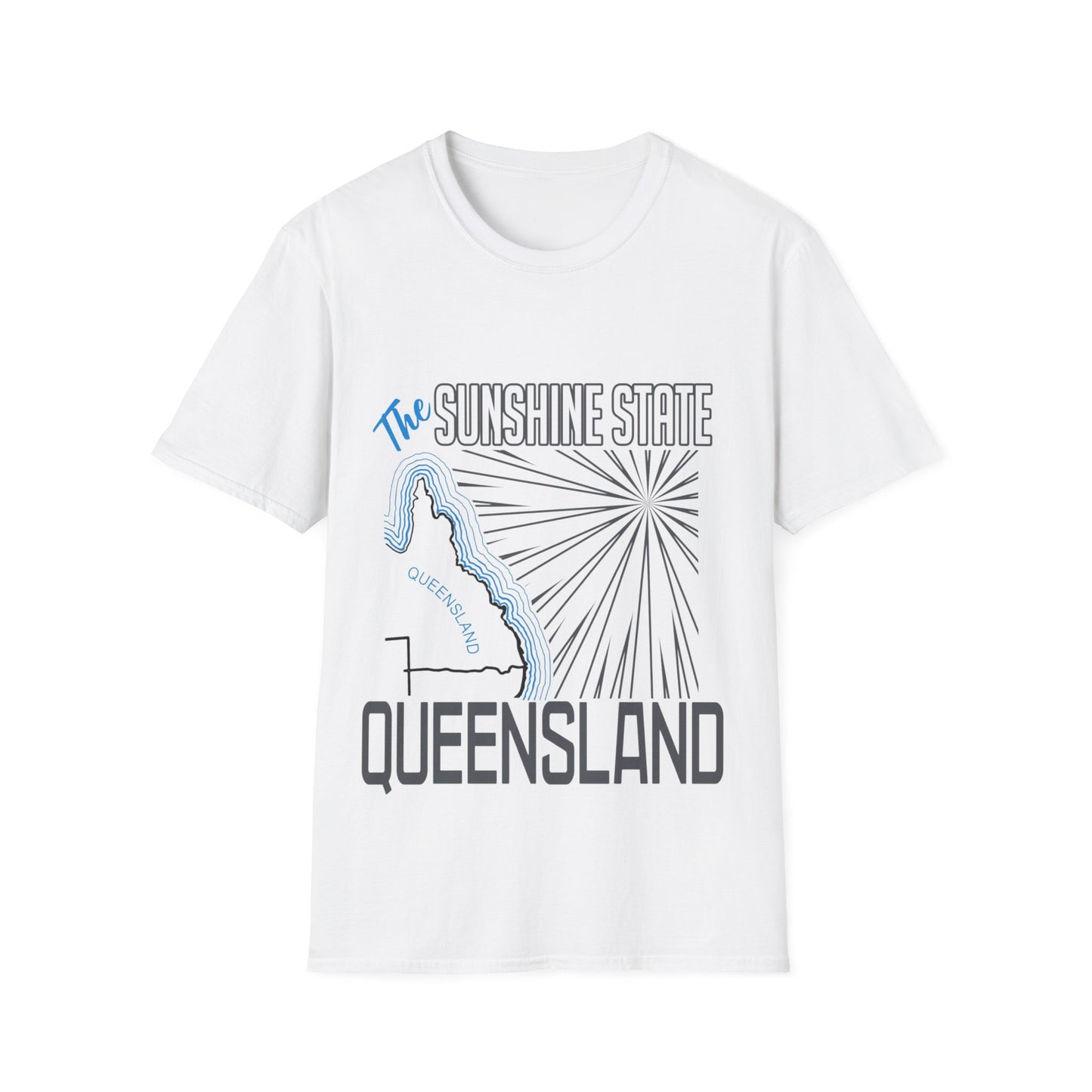 Sunshine State Unisex T-Shirt - Queensland Design