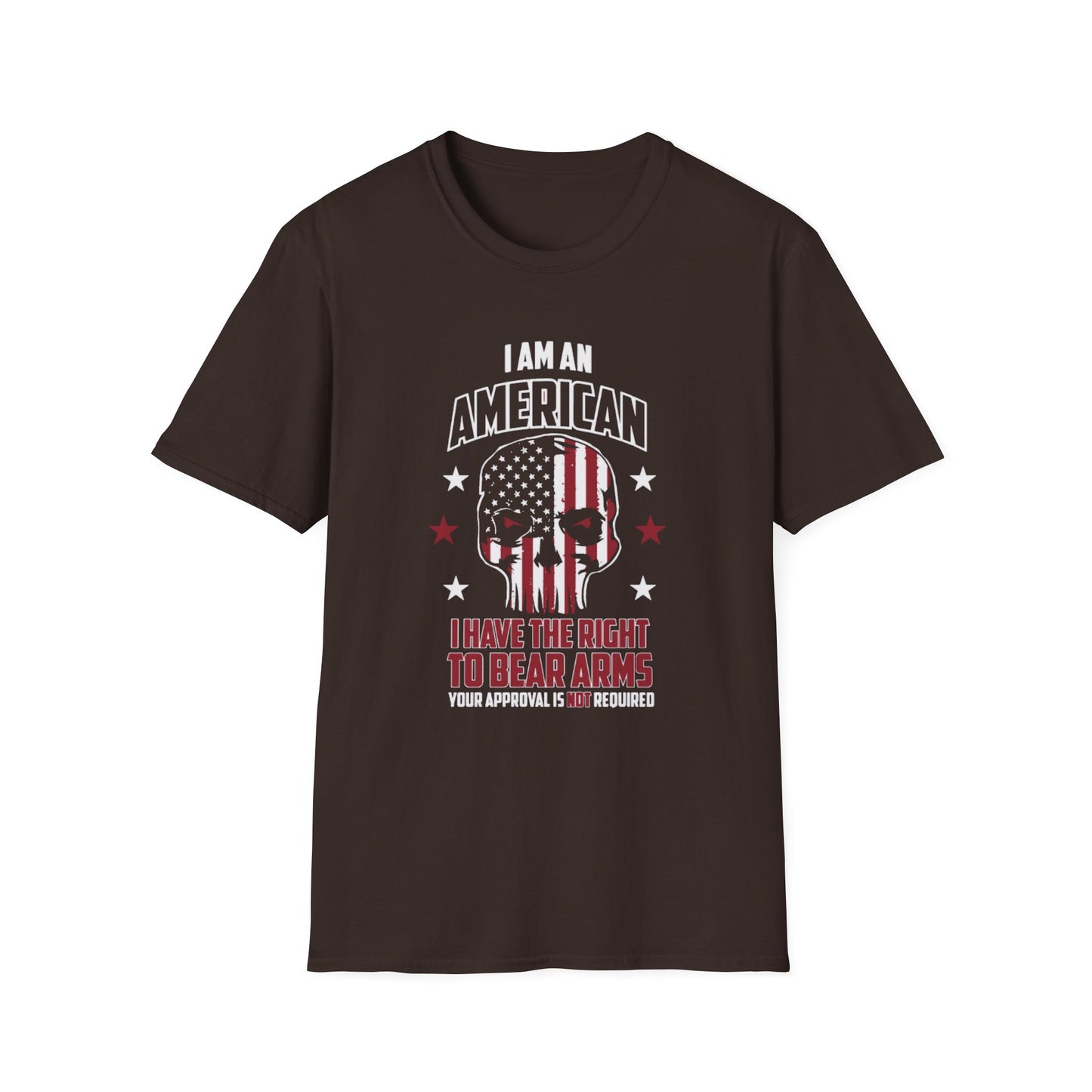 Patriotic Tee American Pride Humor Bears Arms Unisex T-Shirt