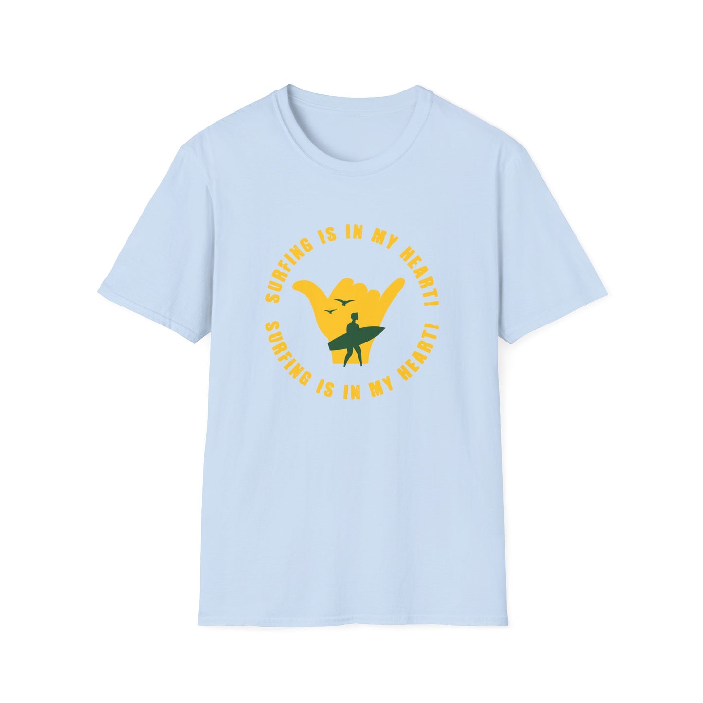 Surfing Heart T-Shirt