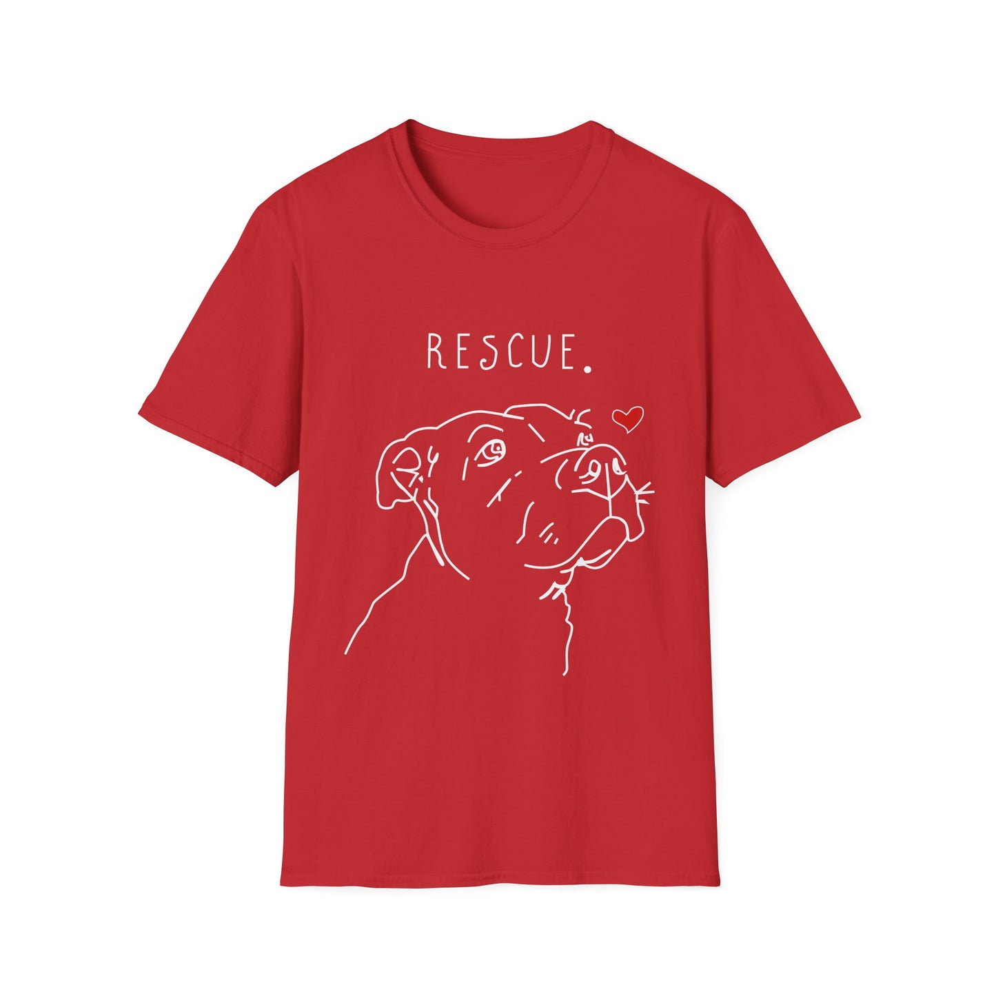 Dog Rescue Unisex T-Shirt - National Rescue A Dog Day