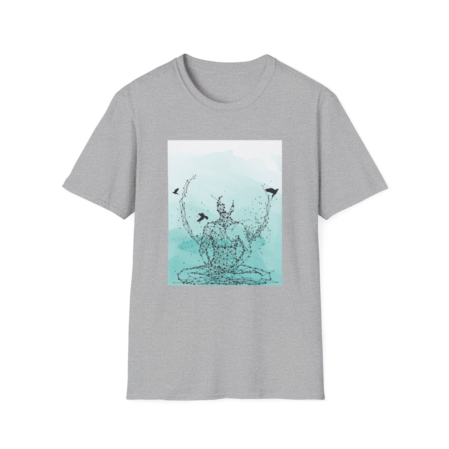 Yoga Pose Unisex T-Shirt - Easy Pose Design