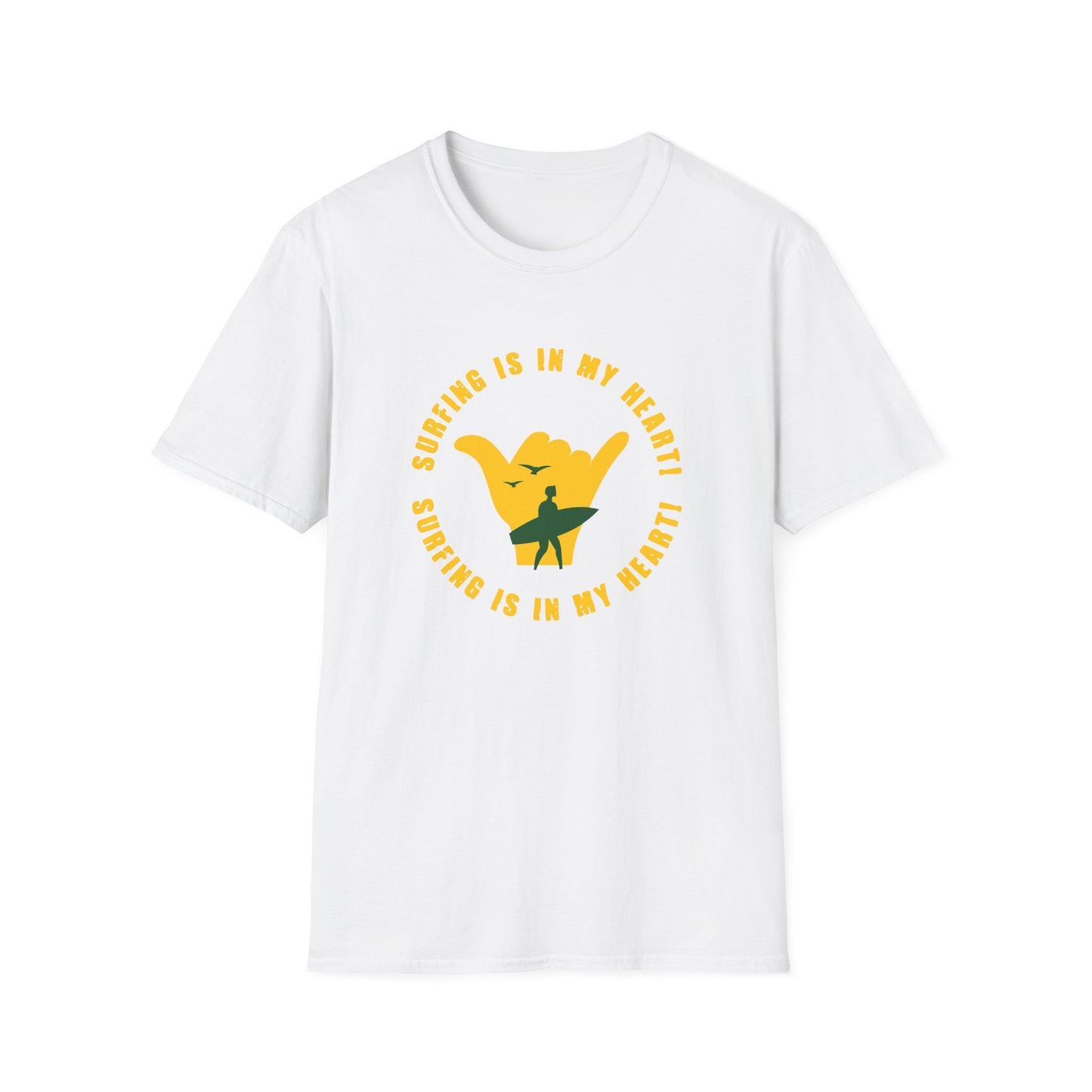 Surfing Heart T-Shirt