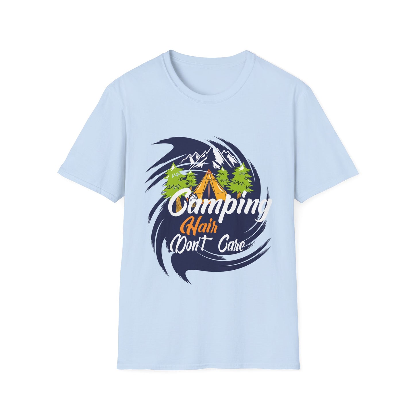 Camping Hair Don't Care T-Shirt