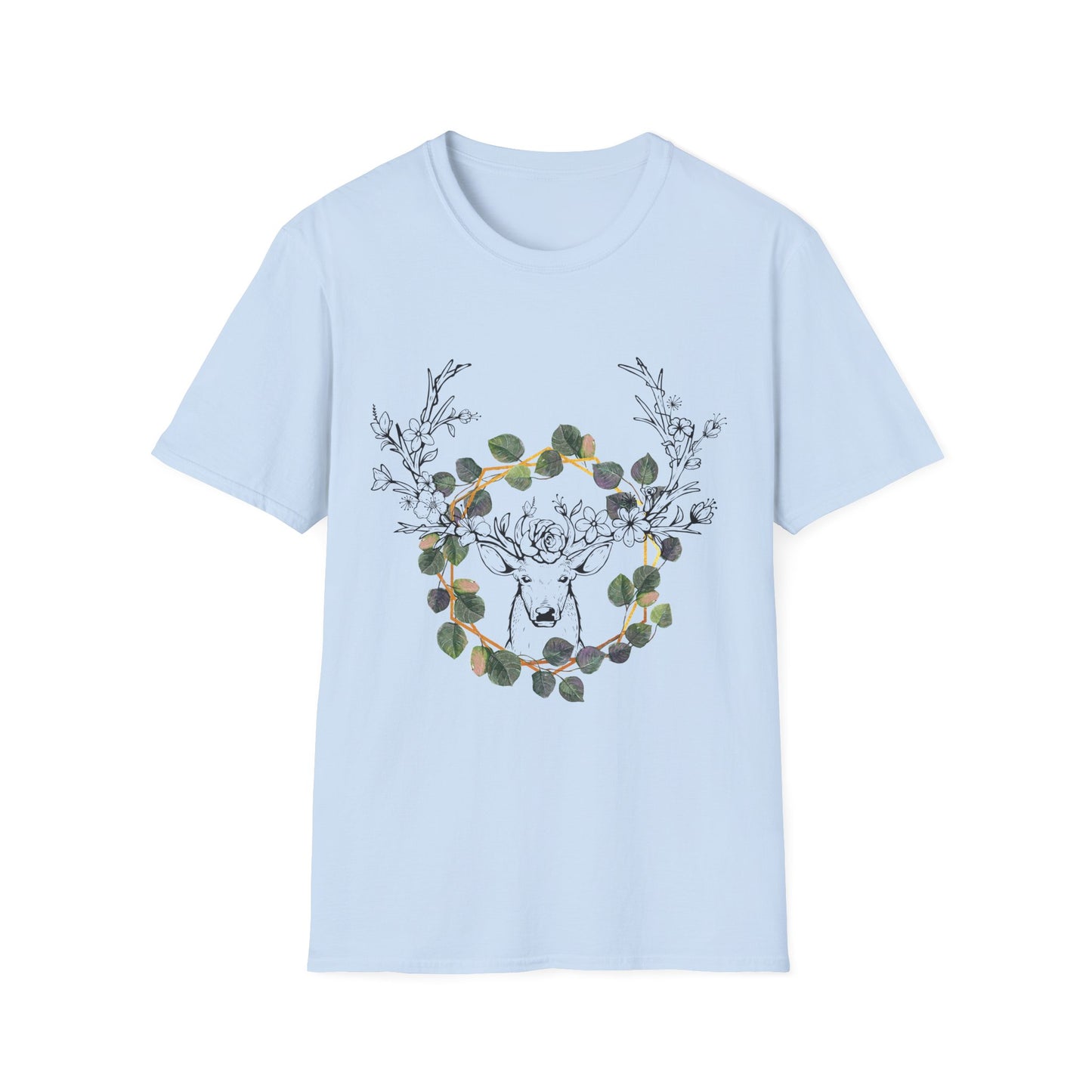 Horns Graphic Tee | Unisex Softstyle T-Shirt