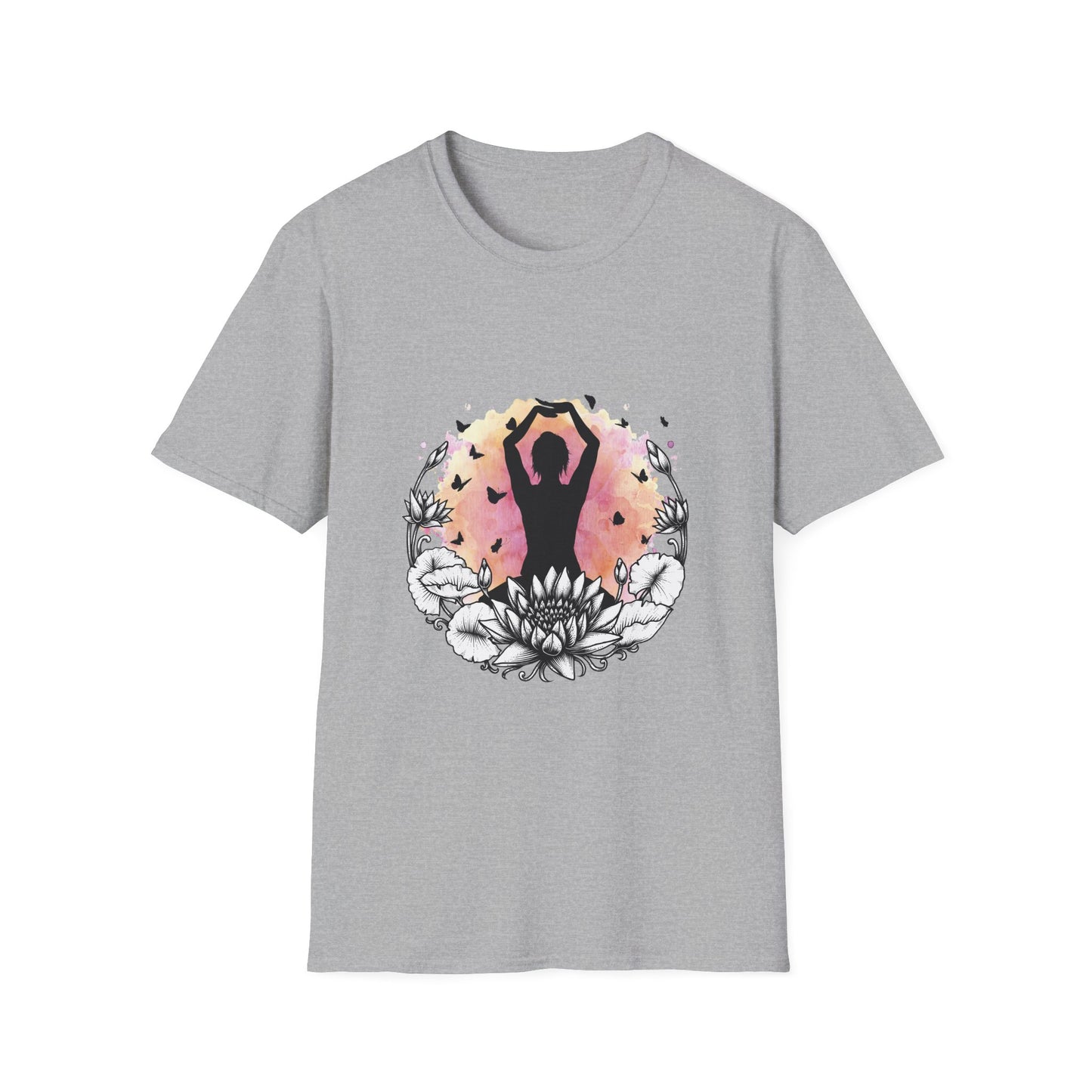 Yoga T-Shirt - Easy Pose Graphic