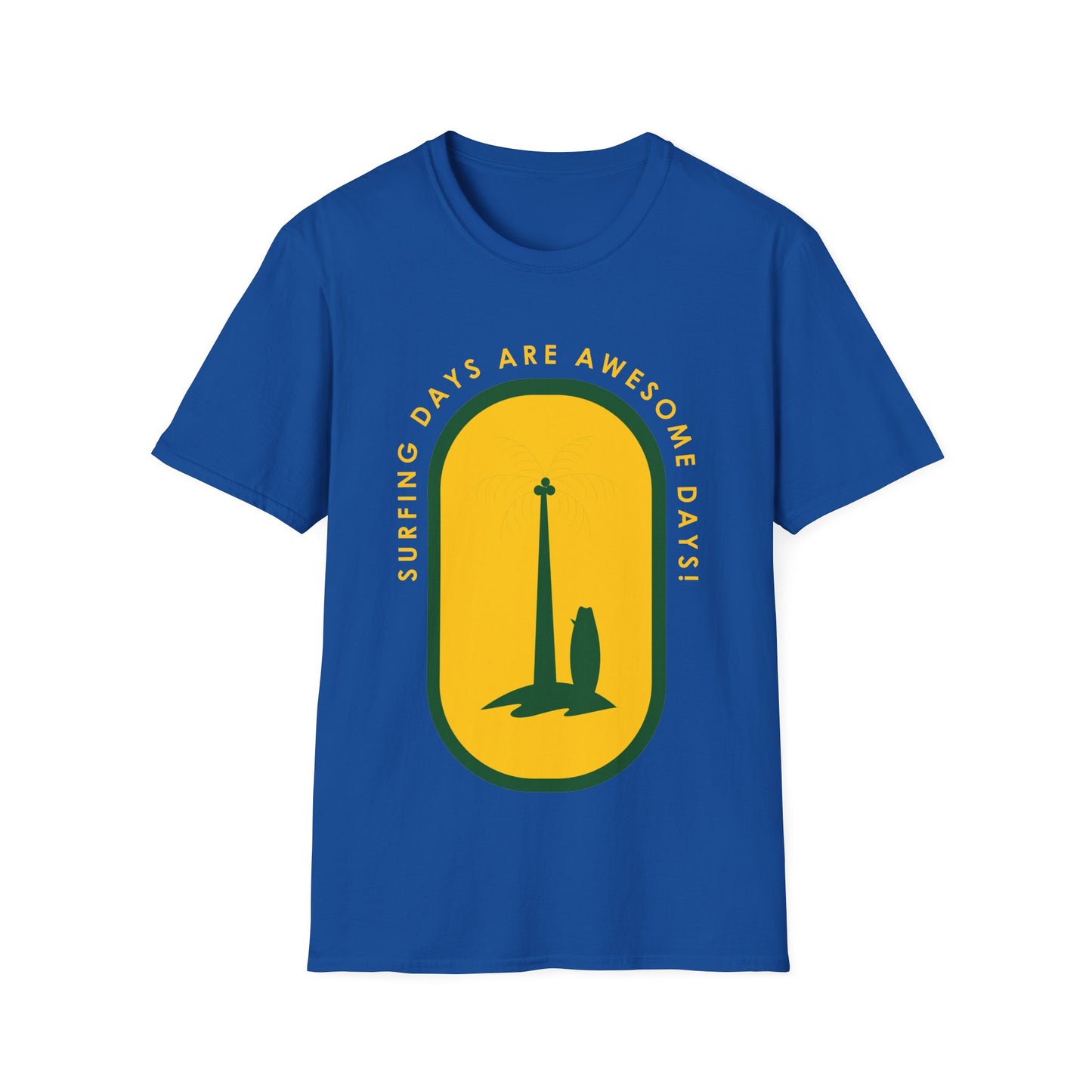 Surfing Days Softstyle T-Shirt - Beach Lover Summer Tee