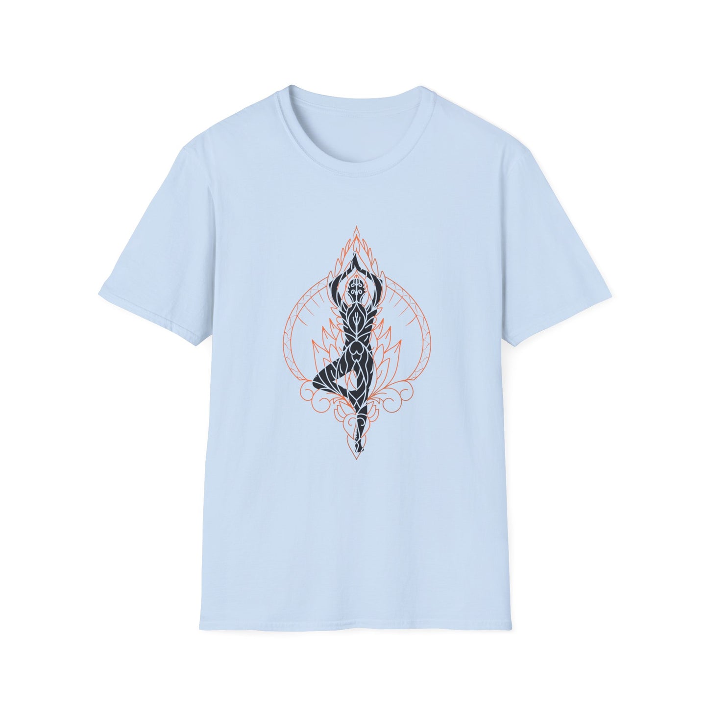 Yoga Tee - Tree Pose Design