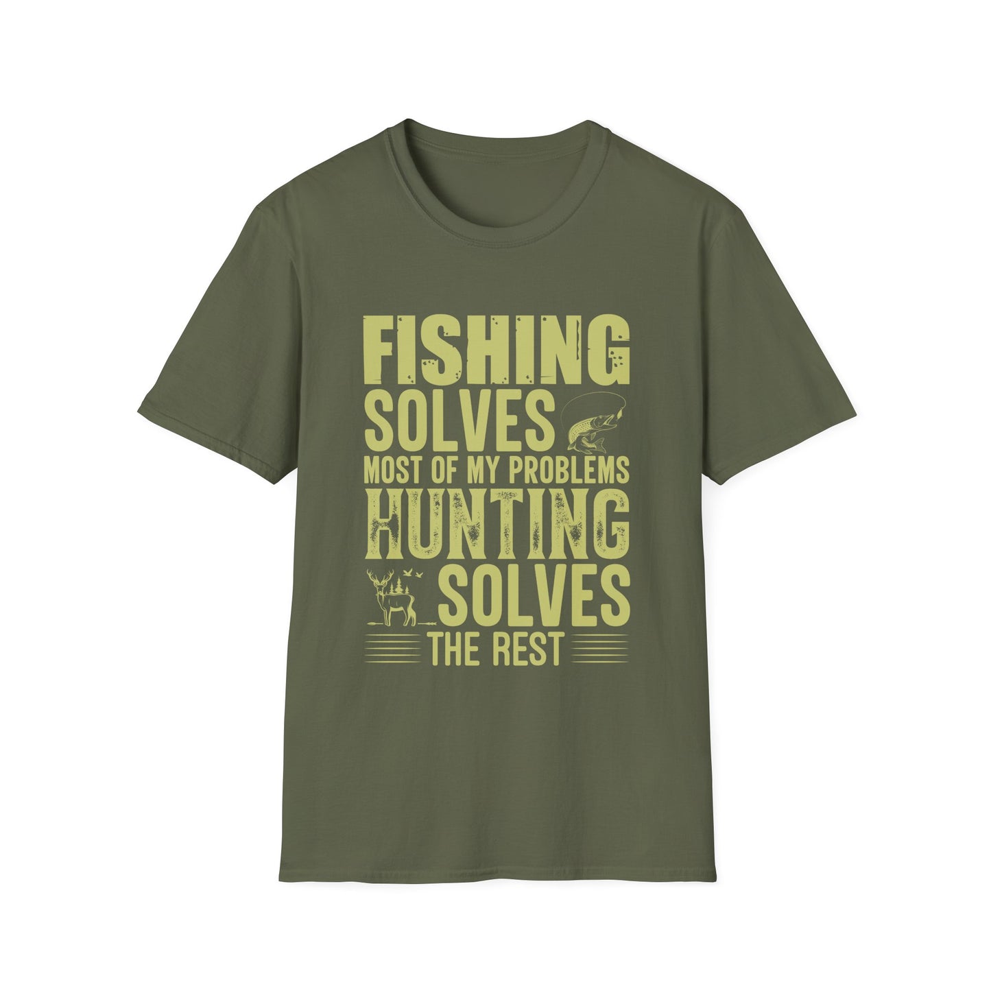 Fishing Solves T-Shirt