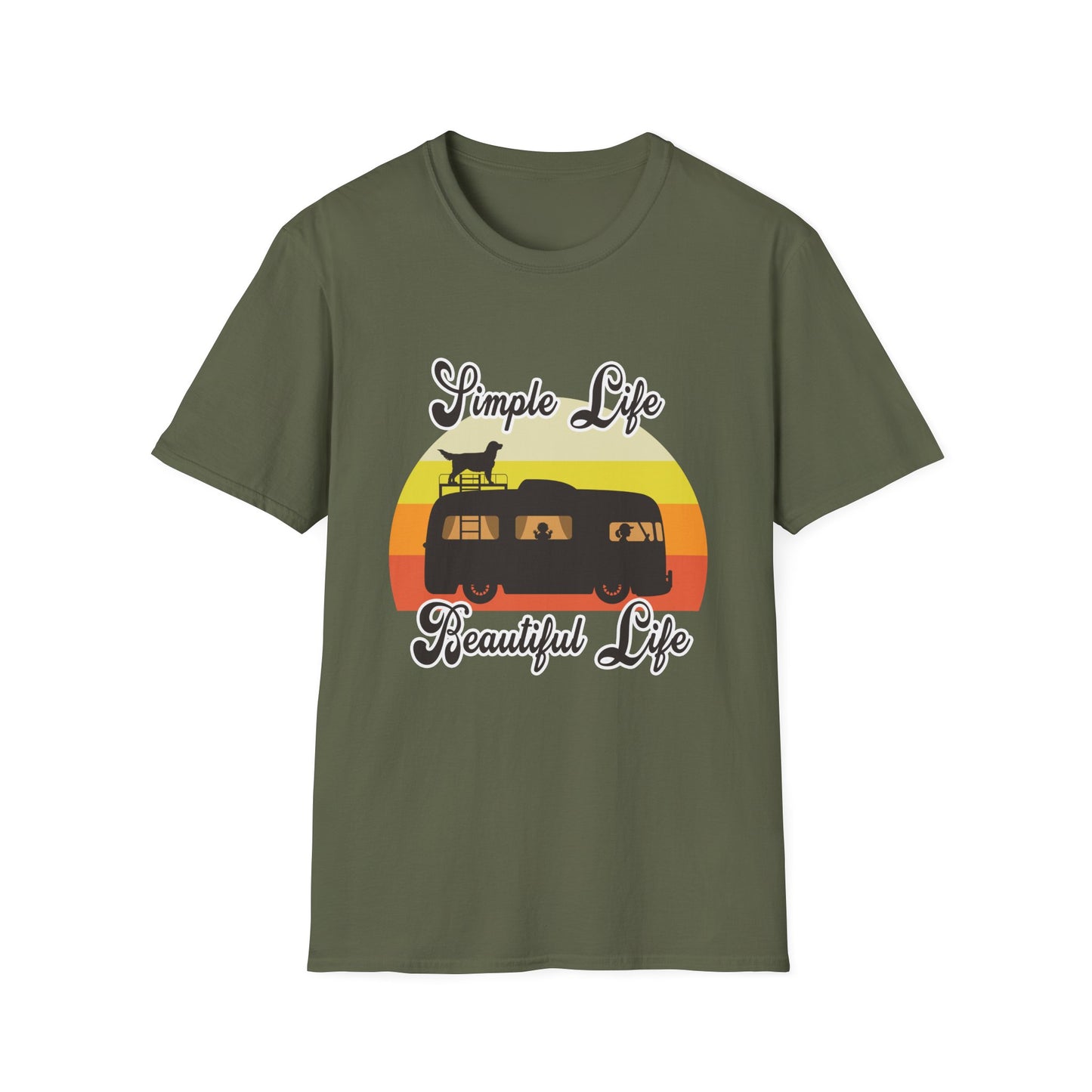 T-Shirt - Simple Life Beautiful Life Graphic Tee