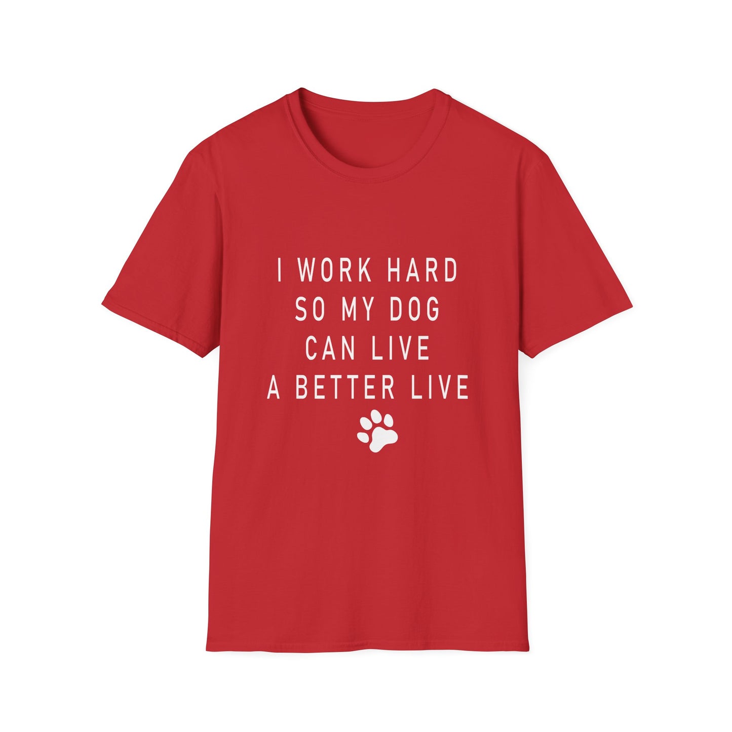 Dog Lover Softstyle T-Shirt - Take Your Dog To Work Day