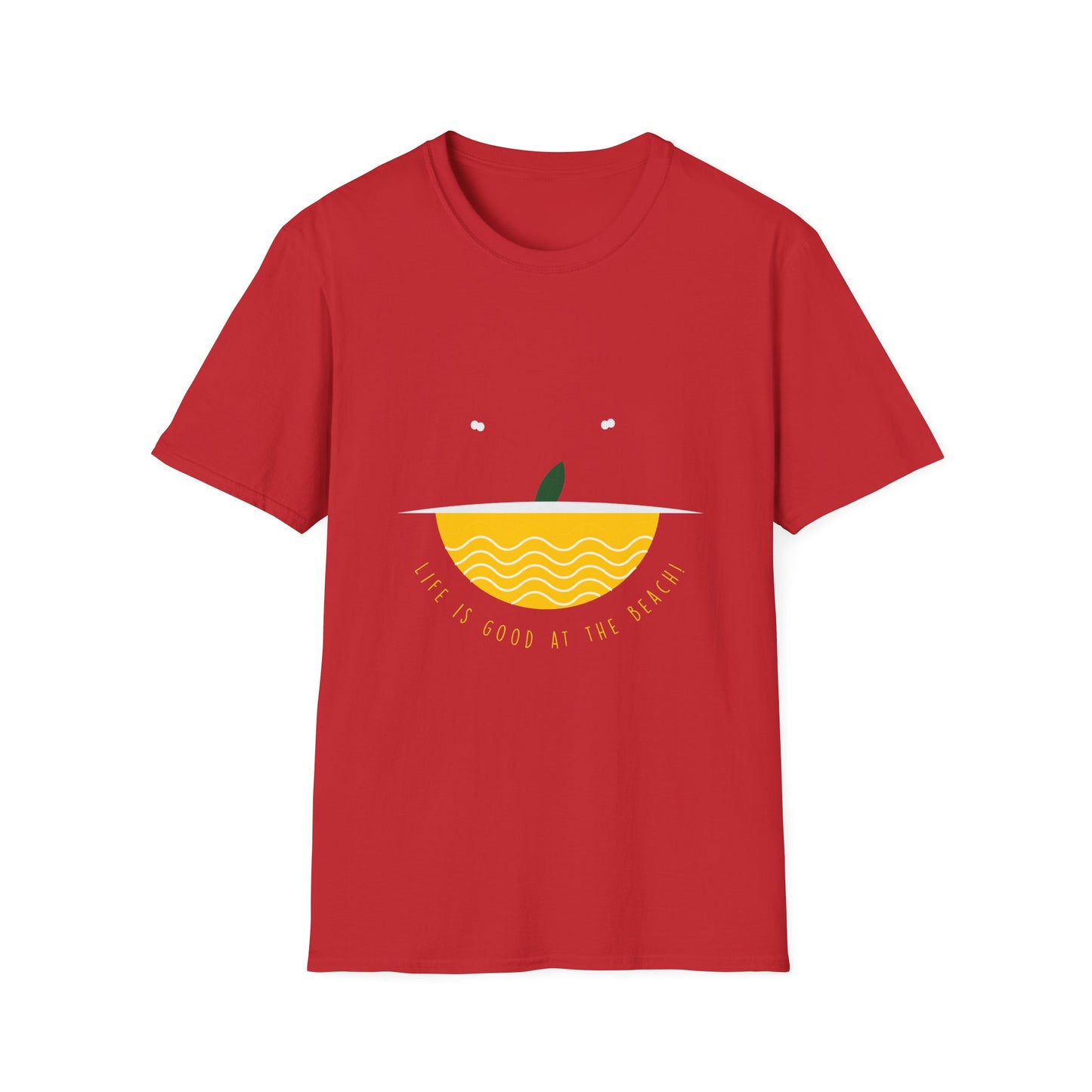 Beach Life Unisex T-Shirt - Life is Good Design