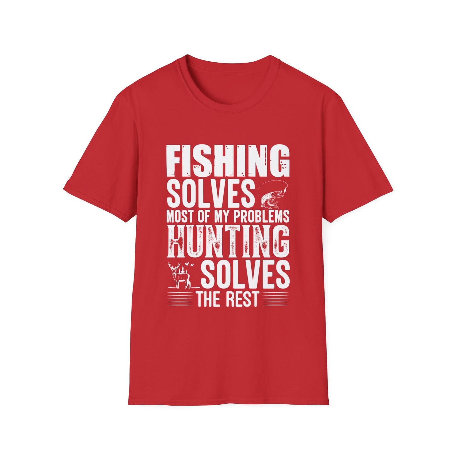 Fishing Solves Unisex T-Shirt