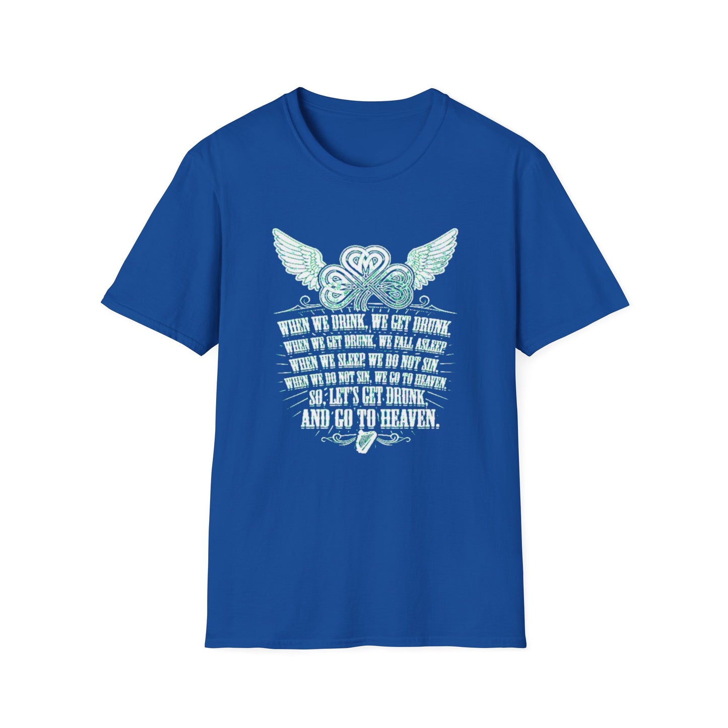 Unisex T-Shirt American Irish Roots Toast Design