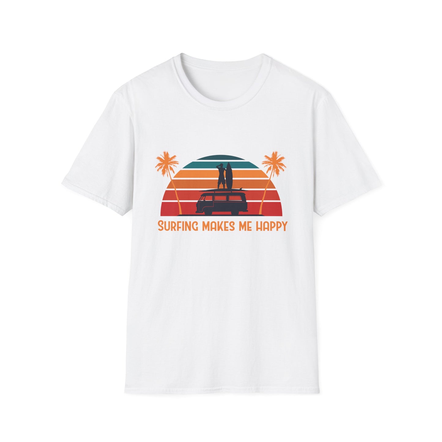 Surfing Happiness T-Shirt