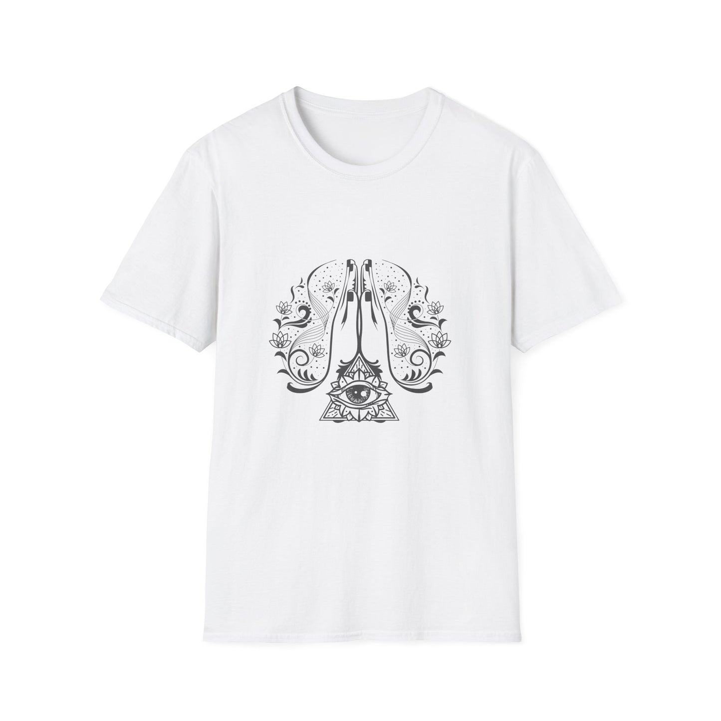 Unisex T-Shirt Prayer Mundra Design