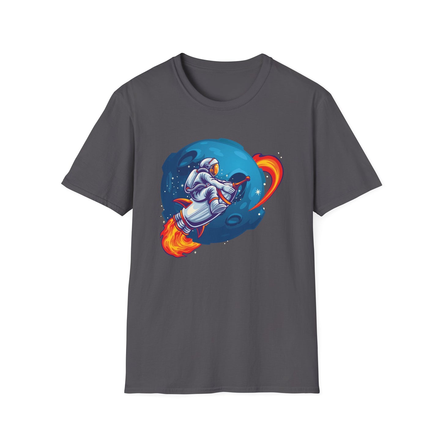 Rocket Unisex T-Shirt - Space Adventure Design
