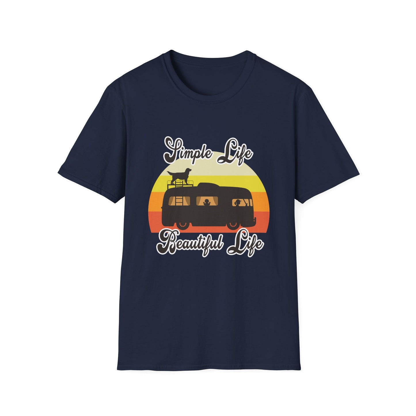 T-Shirt - Simple Life Beautiful Life Graphic Tee