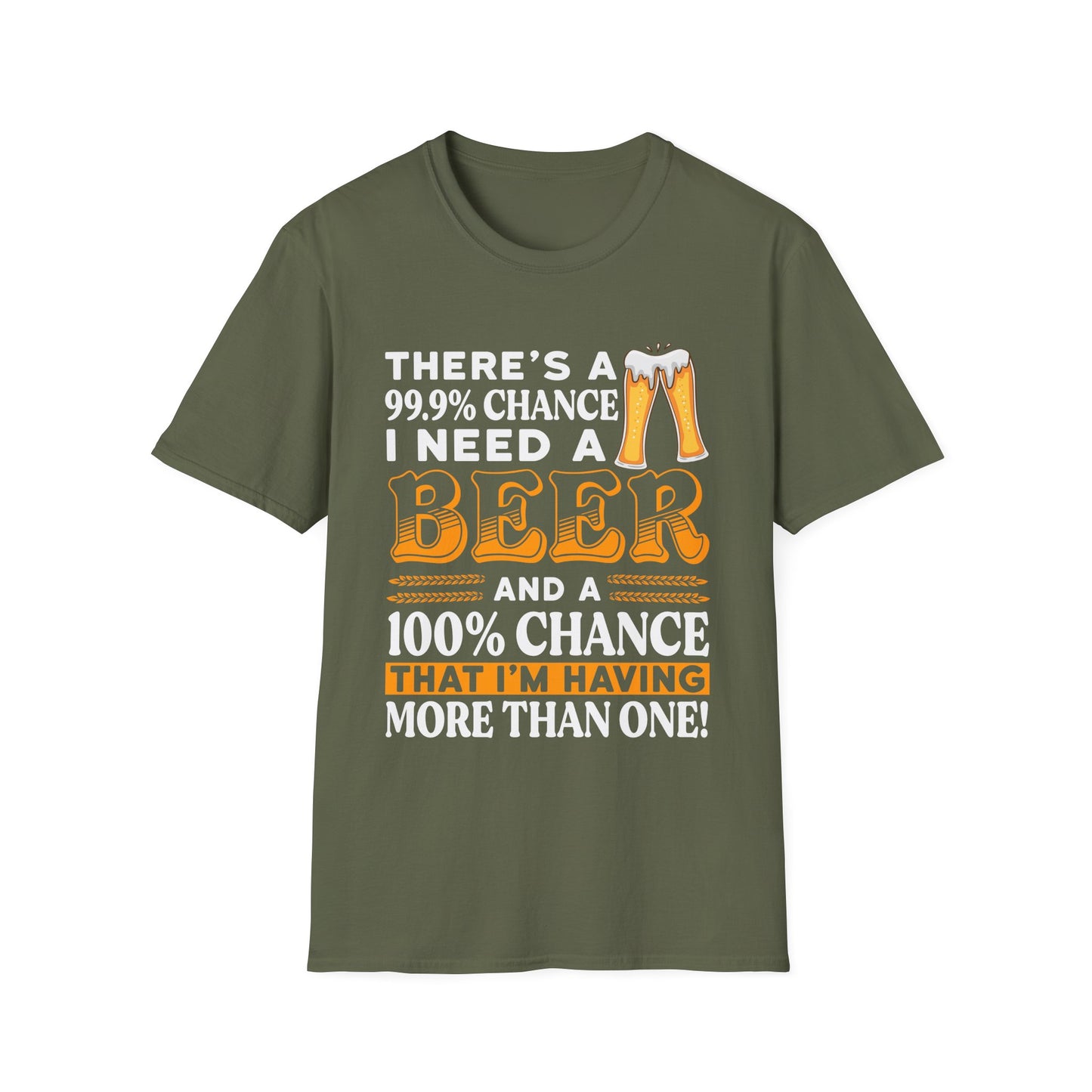 There's a 99.9% Chance I Need a Beer