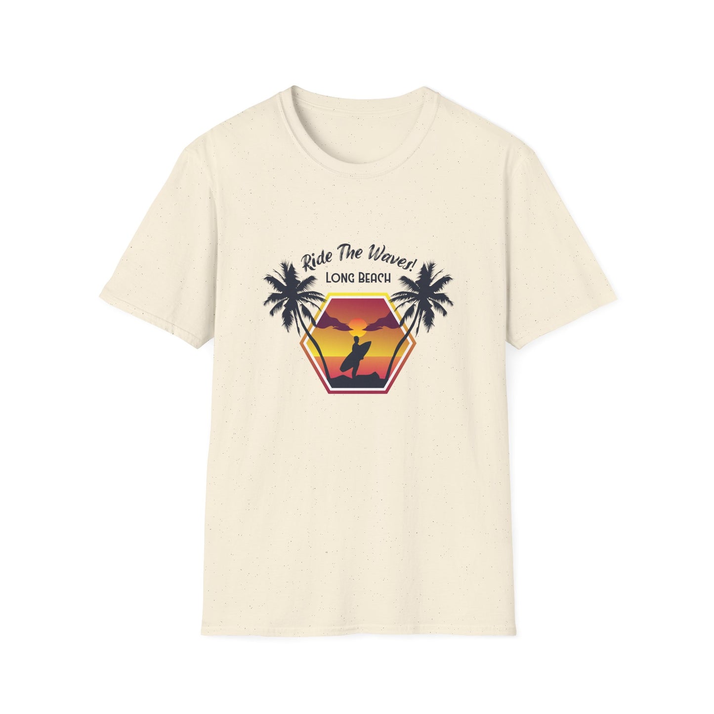 Wave Rider T-Shirt - Ride The Waves Design