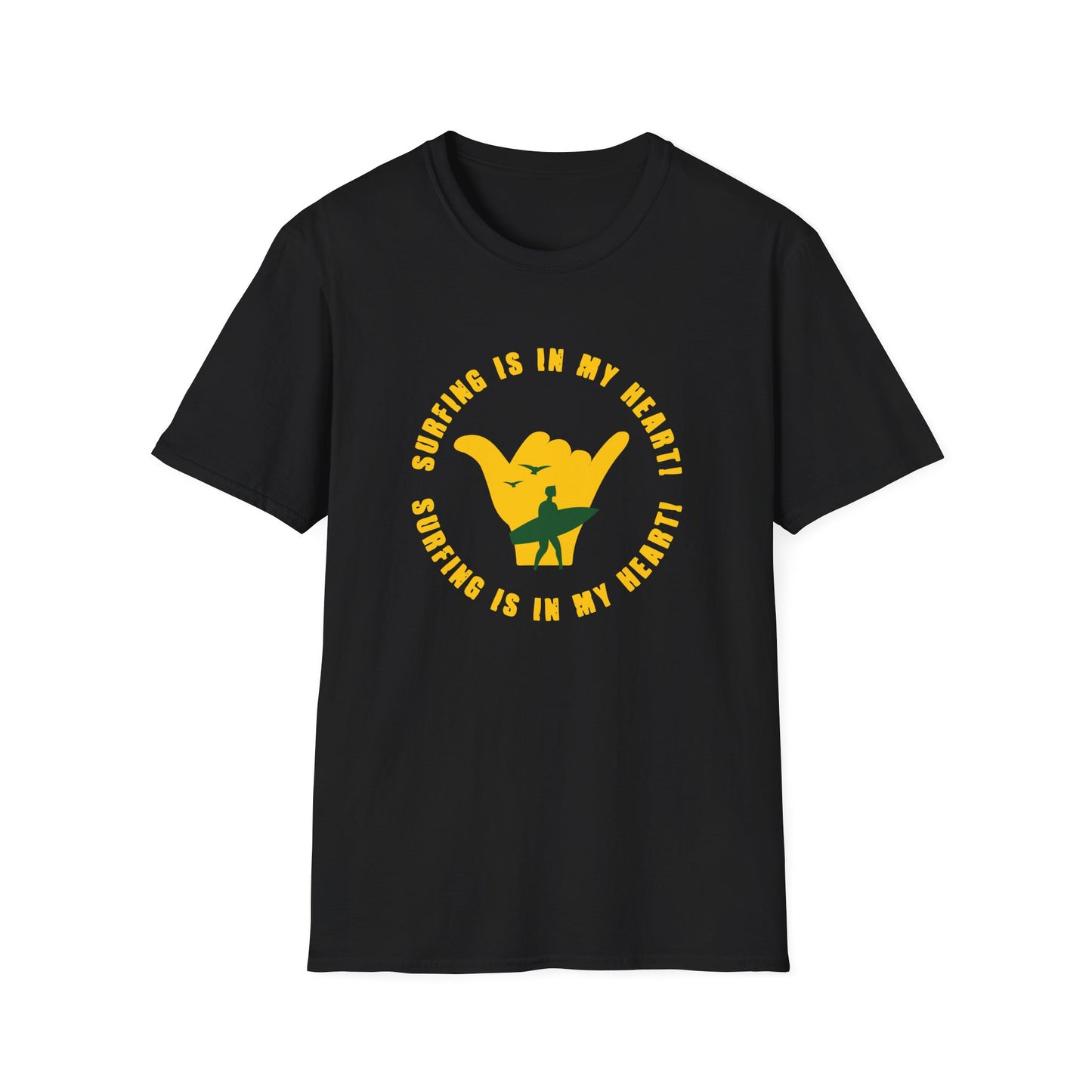 Surfing Heart T-Shirt