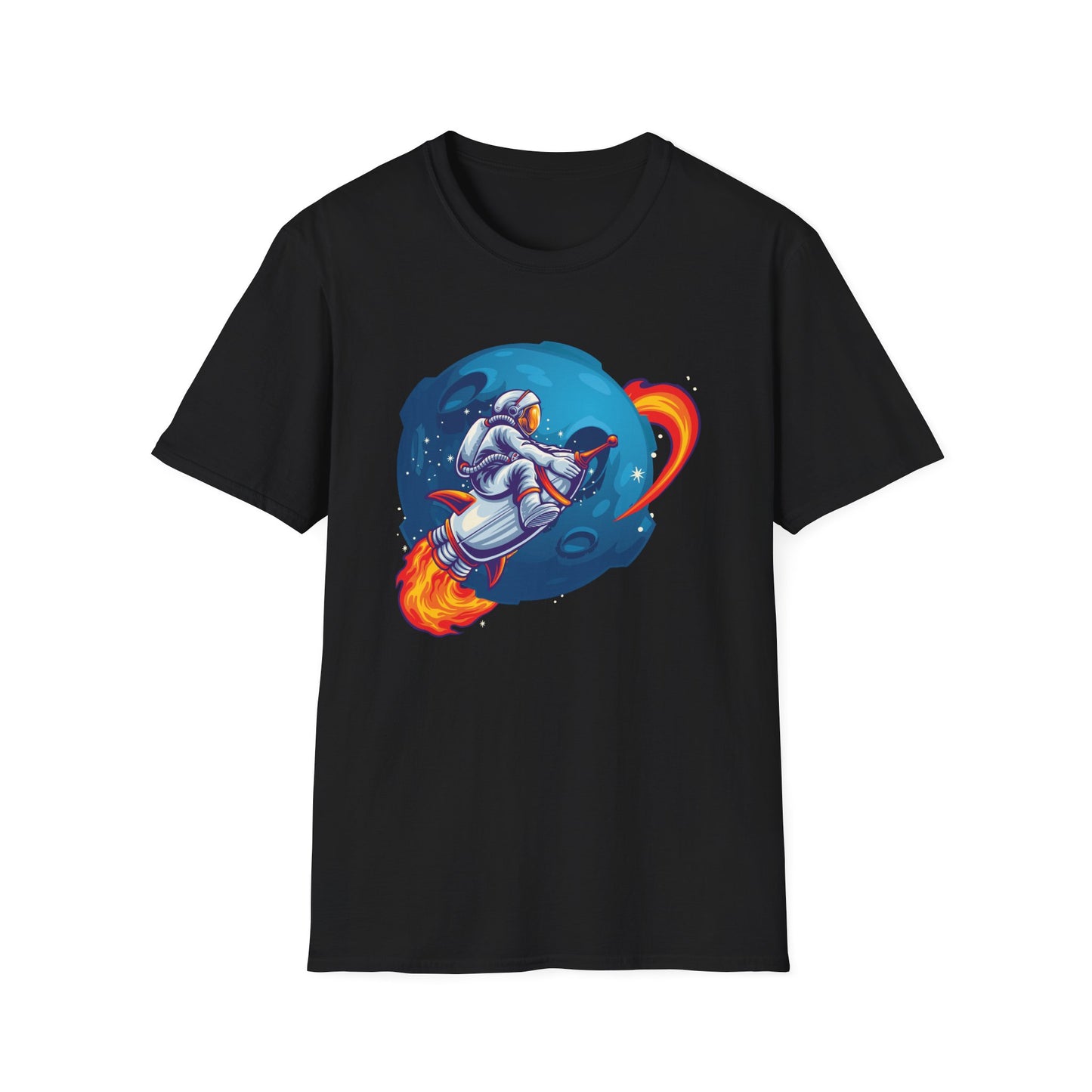 Rocket Unisex T-Shirt - Space Adventure Design