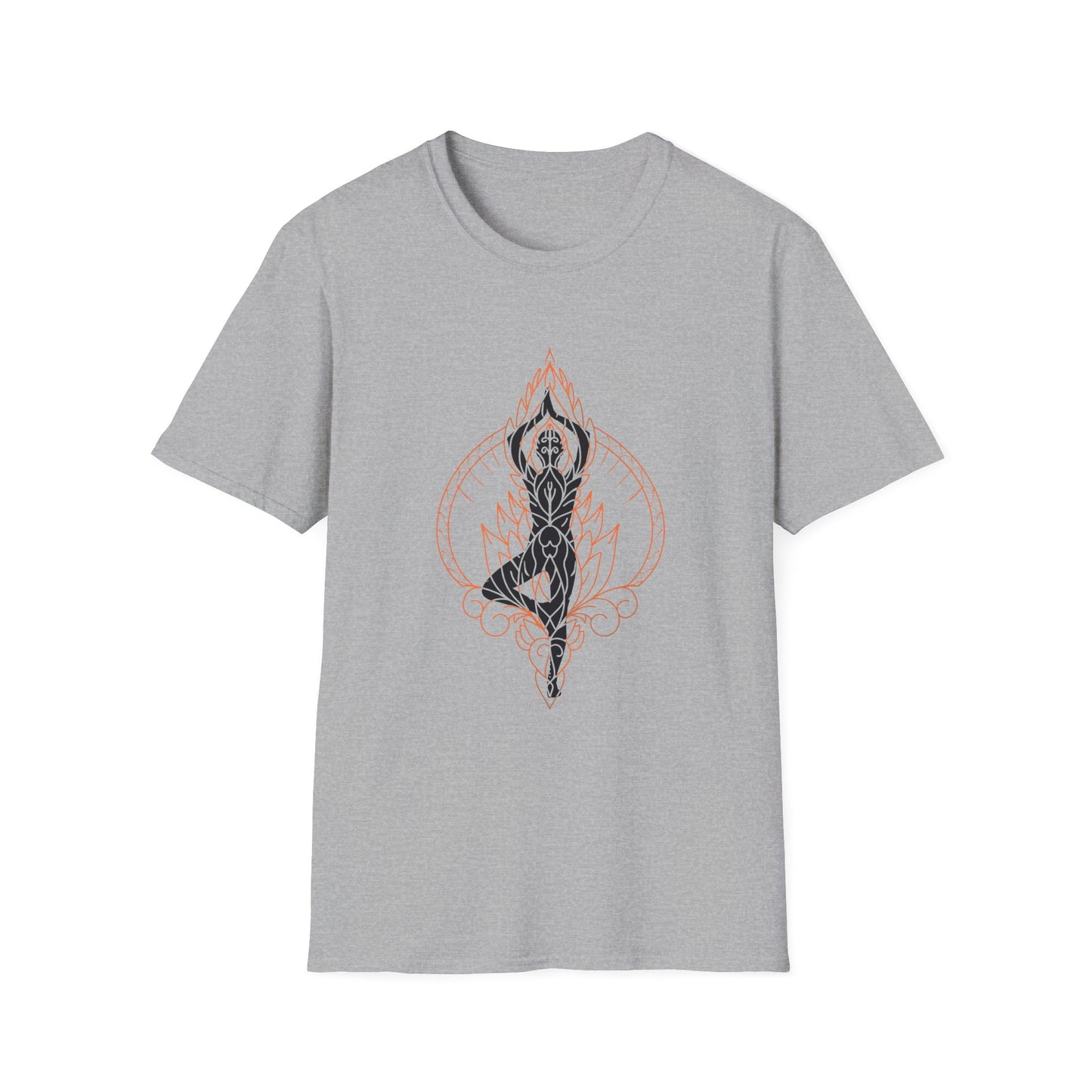 Yoga Tee - Tree Pose Design