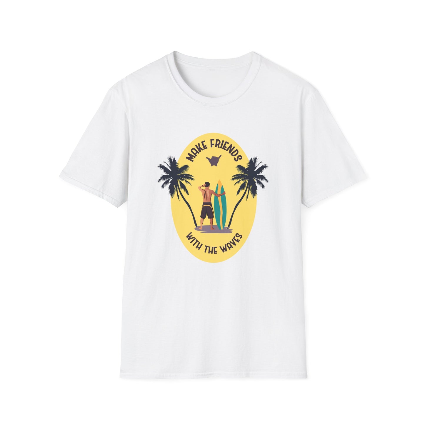 Ocean Vibes T-Shirt: Make Friends with the Waves