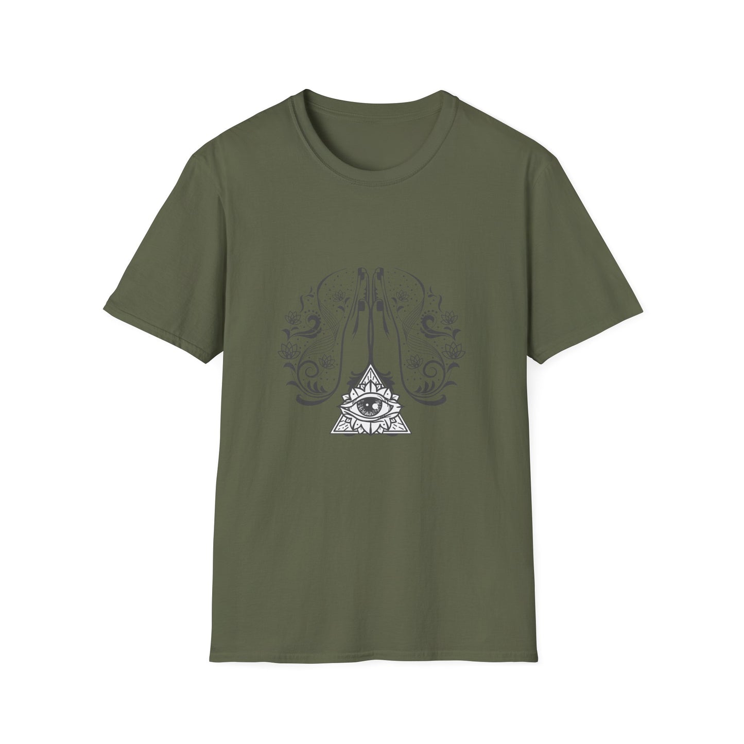 Unisex T-Shirt Prayer Mundra Design