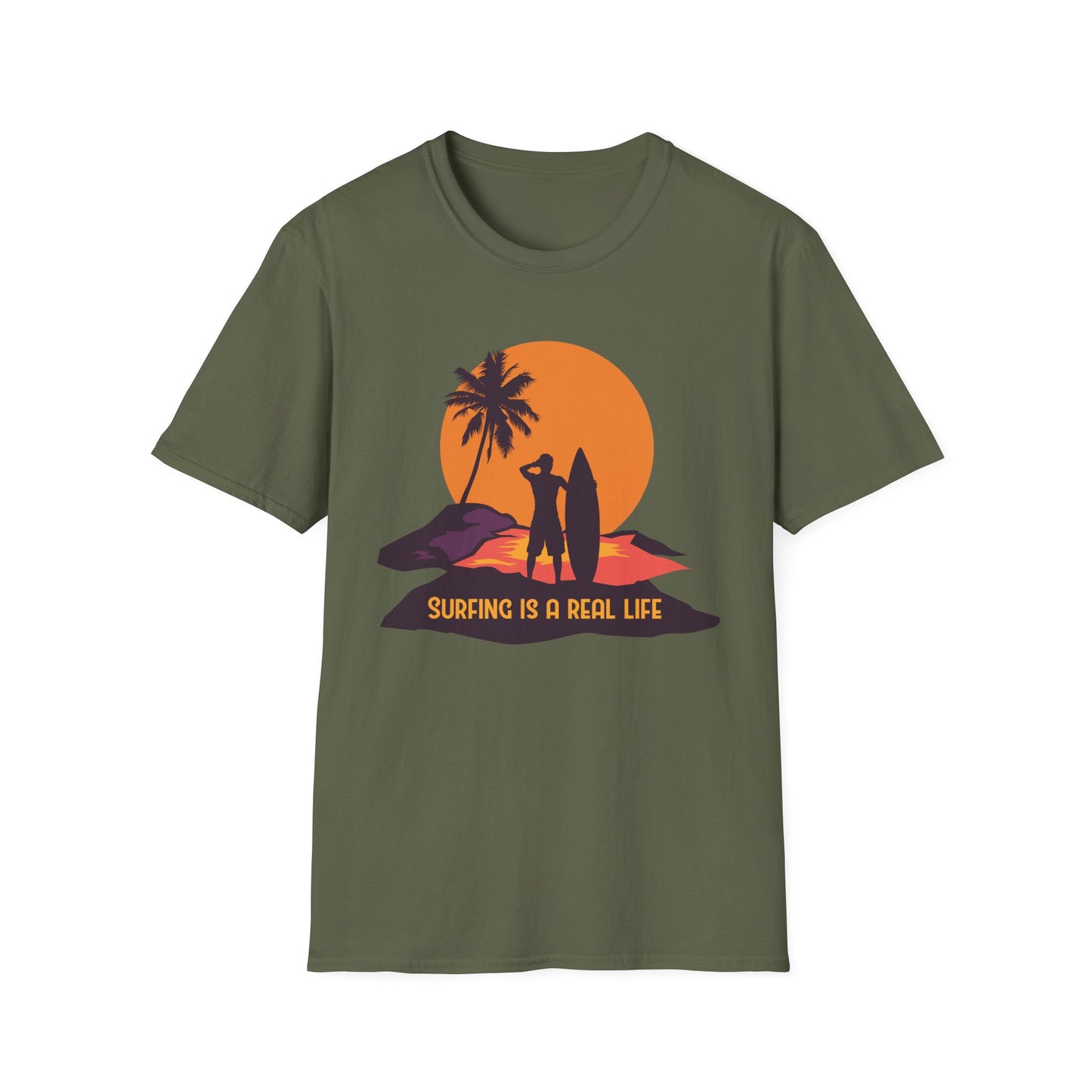 Surfing Is A Real Life T-Shirt