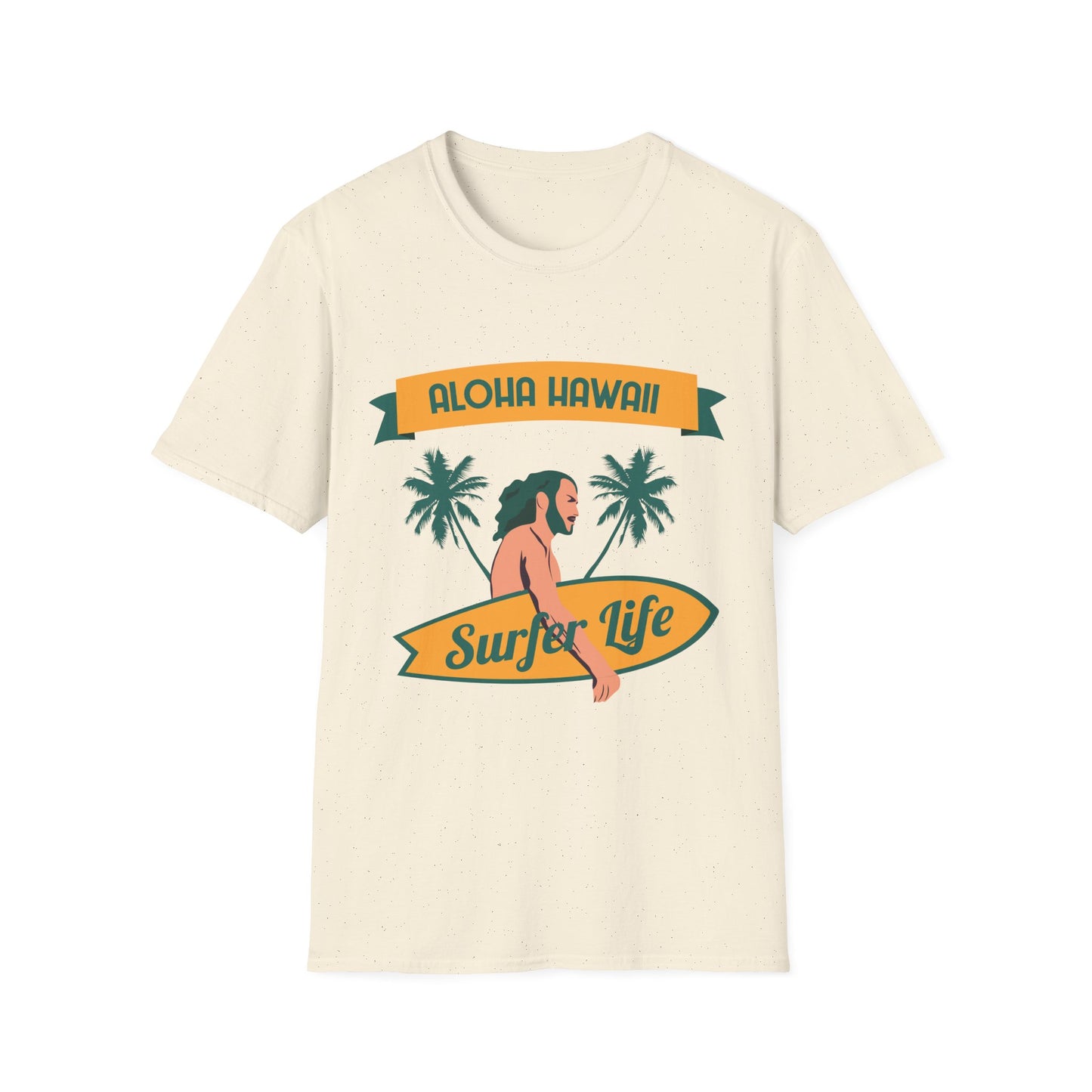 Surfer T-Shirt - Aloha Hawaii Surfer Life Design