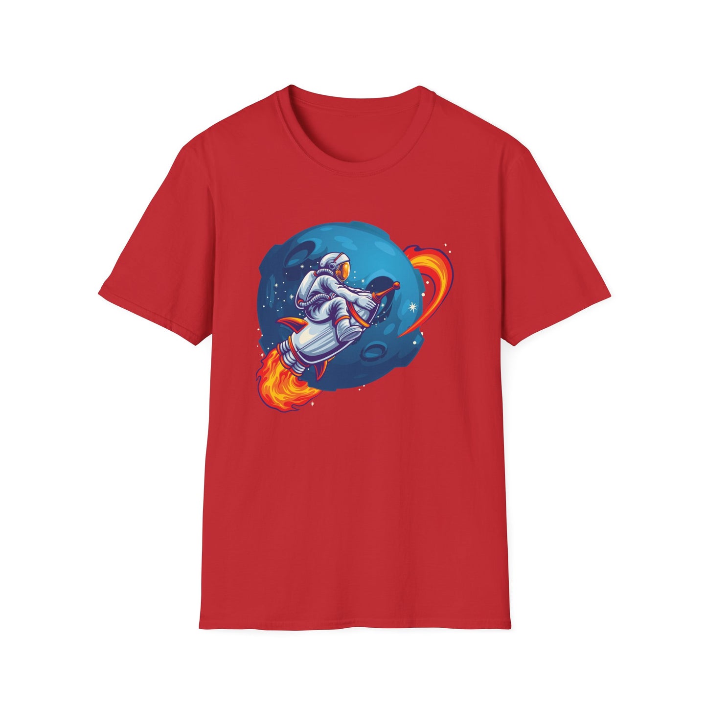 Rocket Unisex T-Shirt - Space Adventure Design