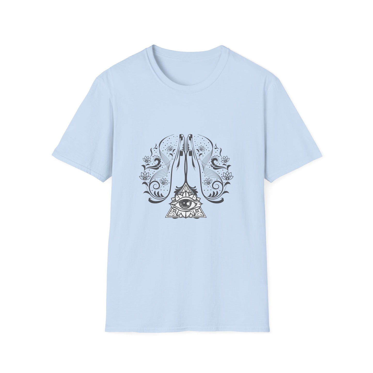 Unisex T-Shirt Prayer Mundra Design