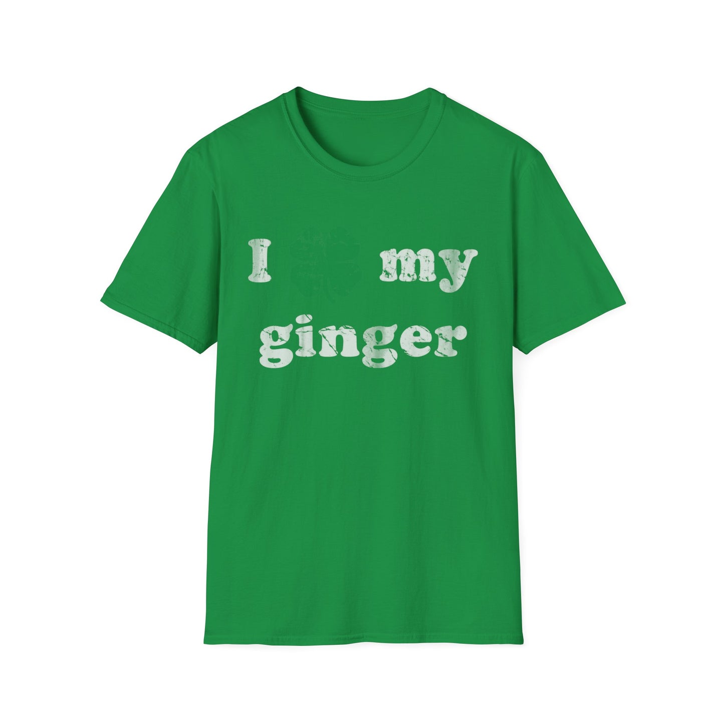 Ginger Unisex Softstyle T-Shirt - 'My Ginger' Design