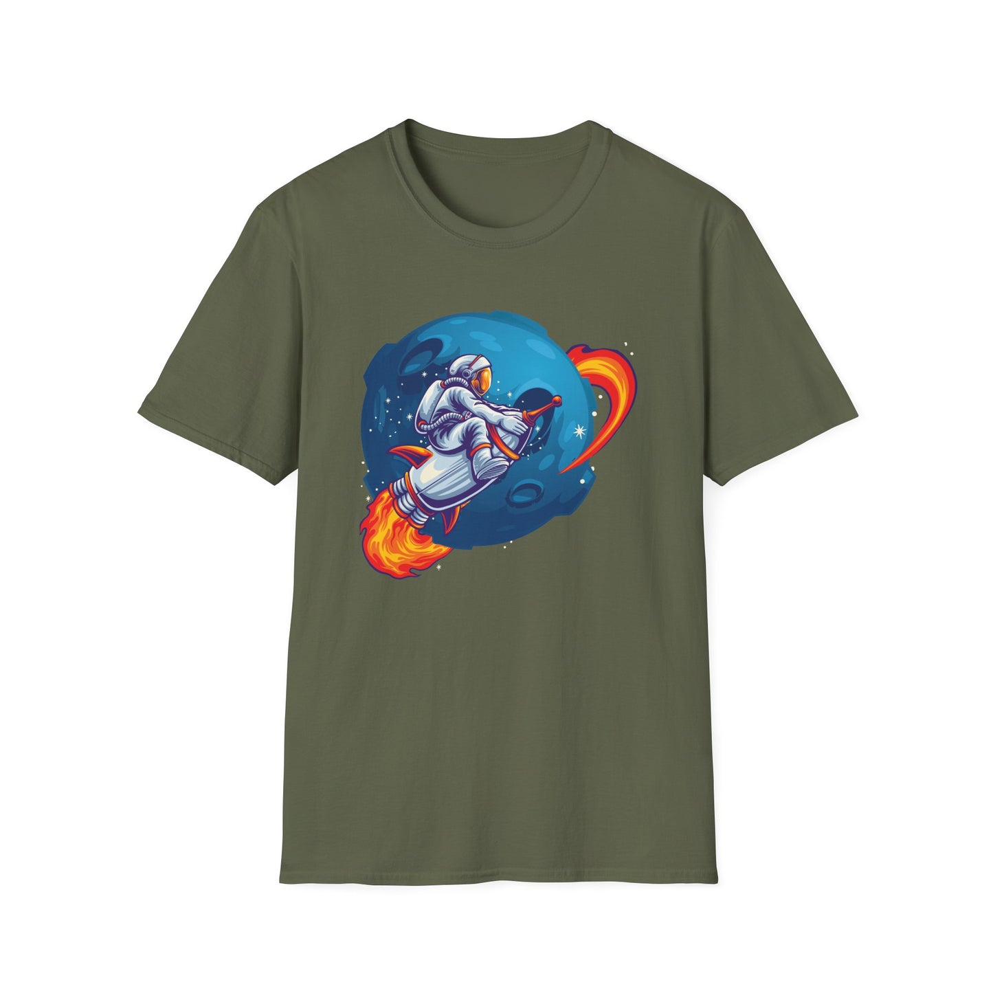 Rocket Unisex T-Shirt - Space Adventure Design