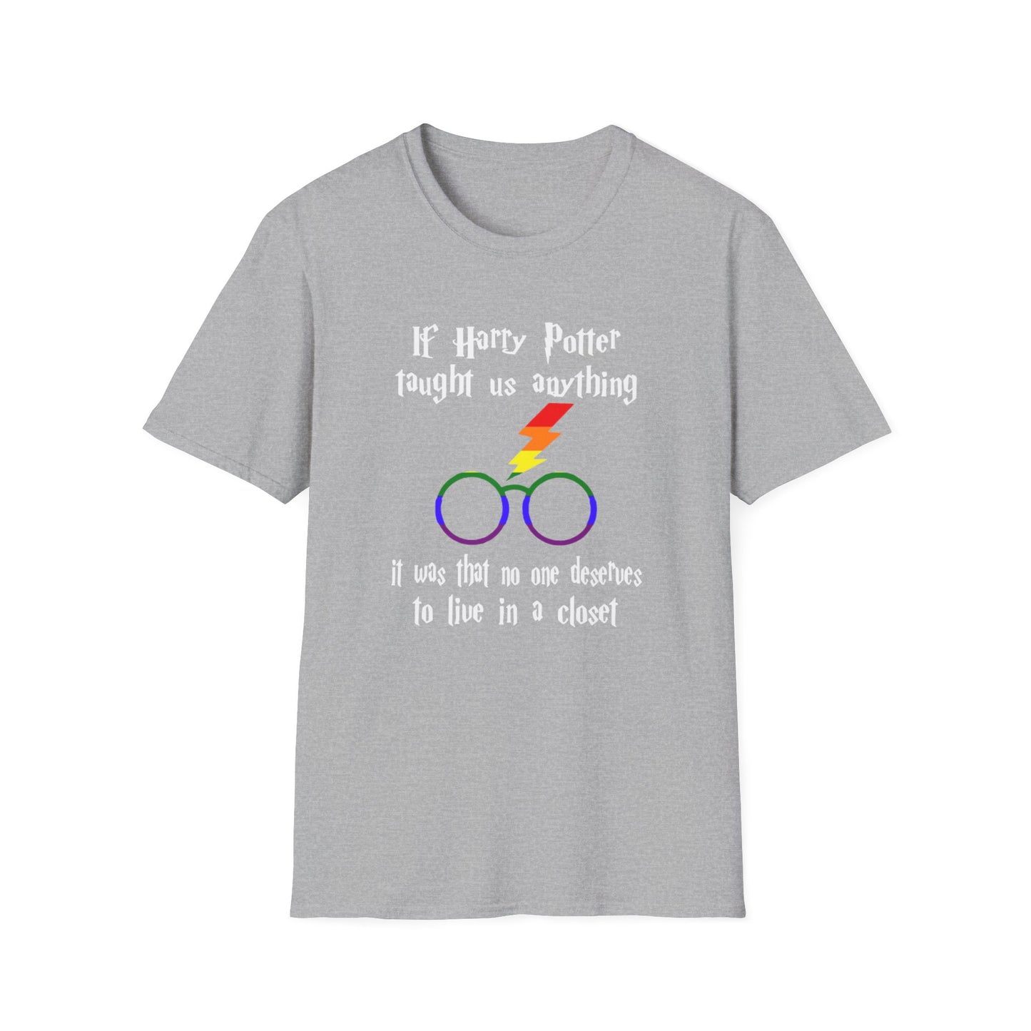 Harry Potter Unisex T-Shirt - 'If Harry Potter Taught Us Anything'