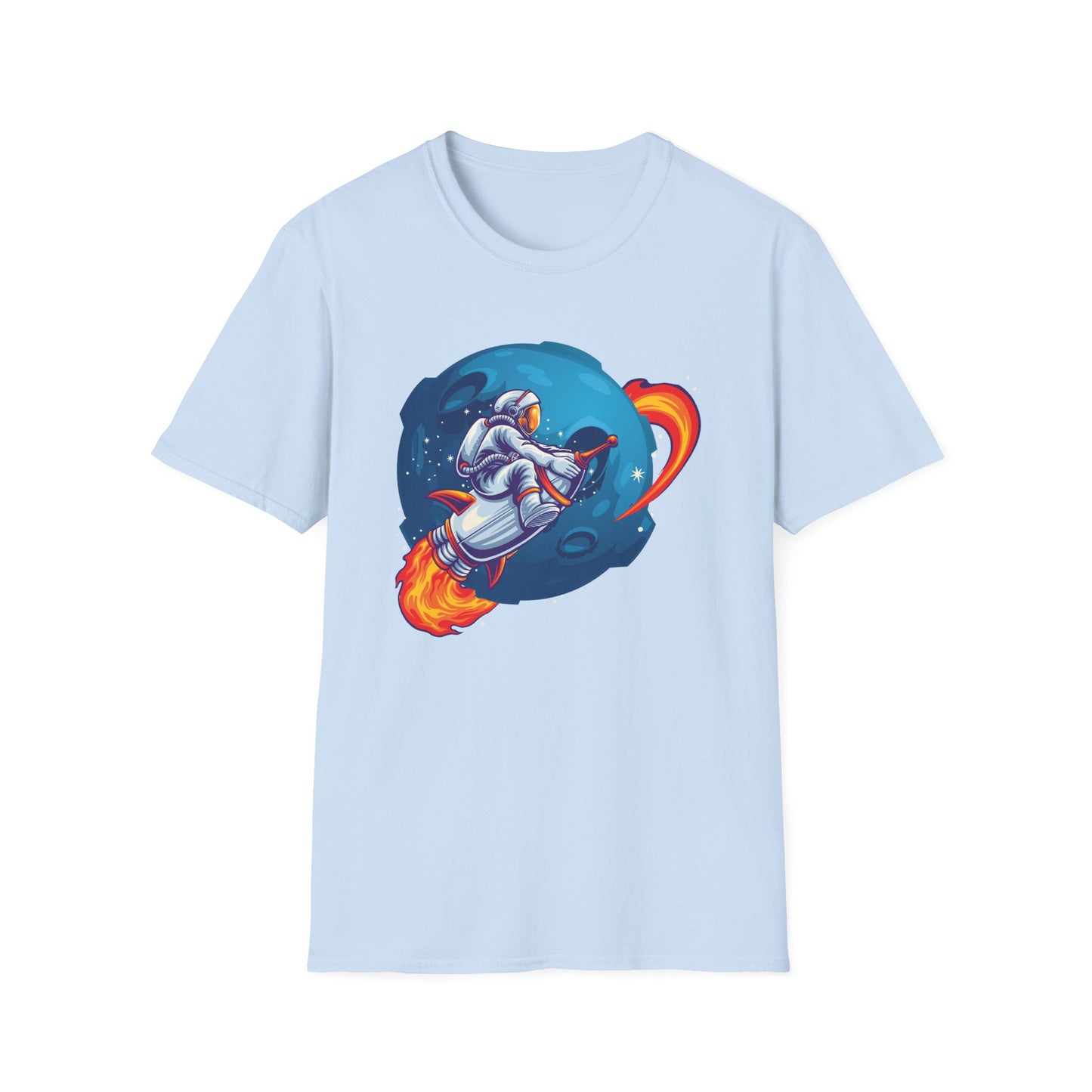Rocket Unisex T-Shirt - Space Adventure Design