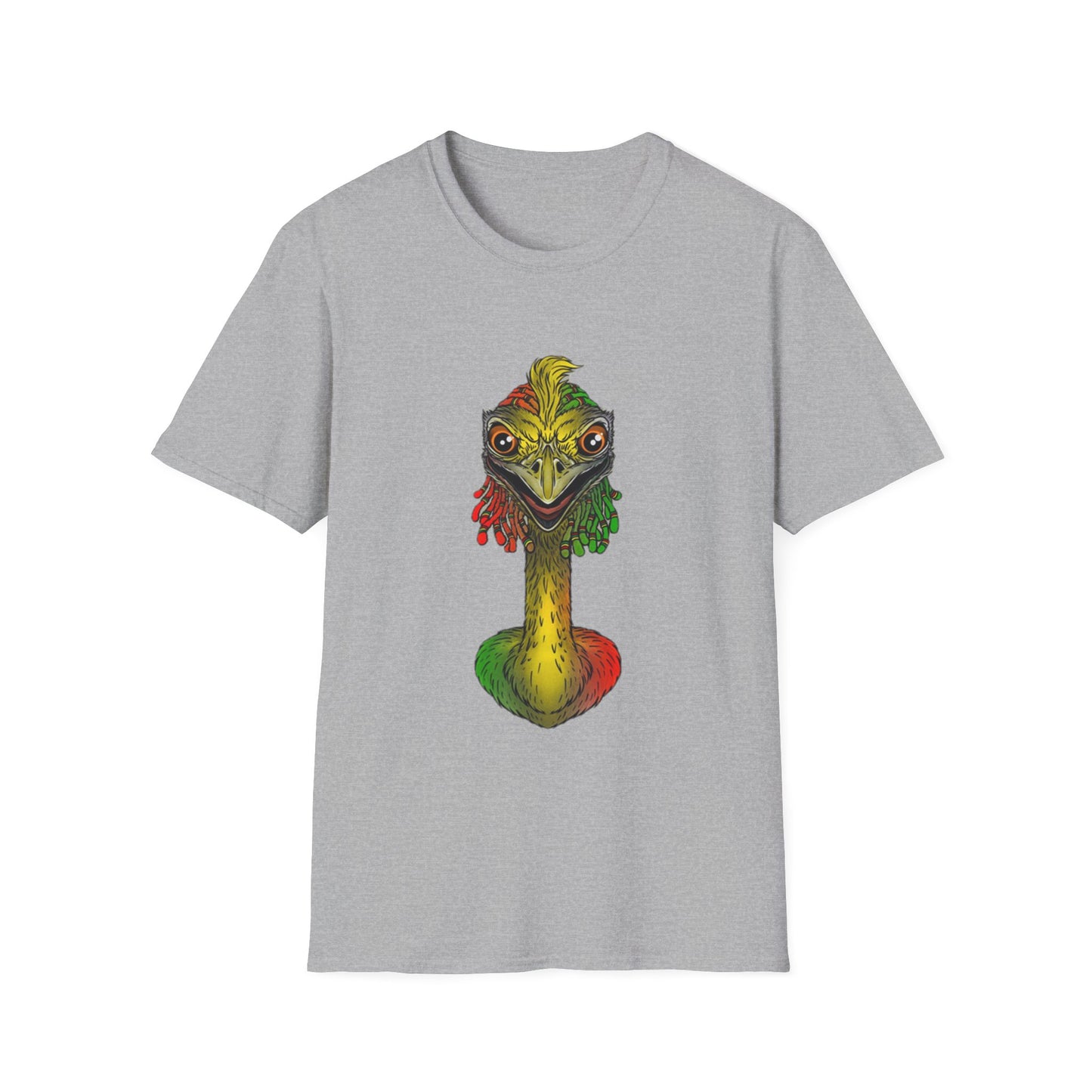 Unisex Softstyle T-Shirt with Rastamu Design