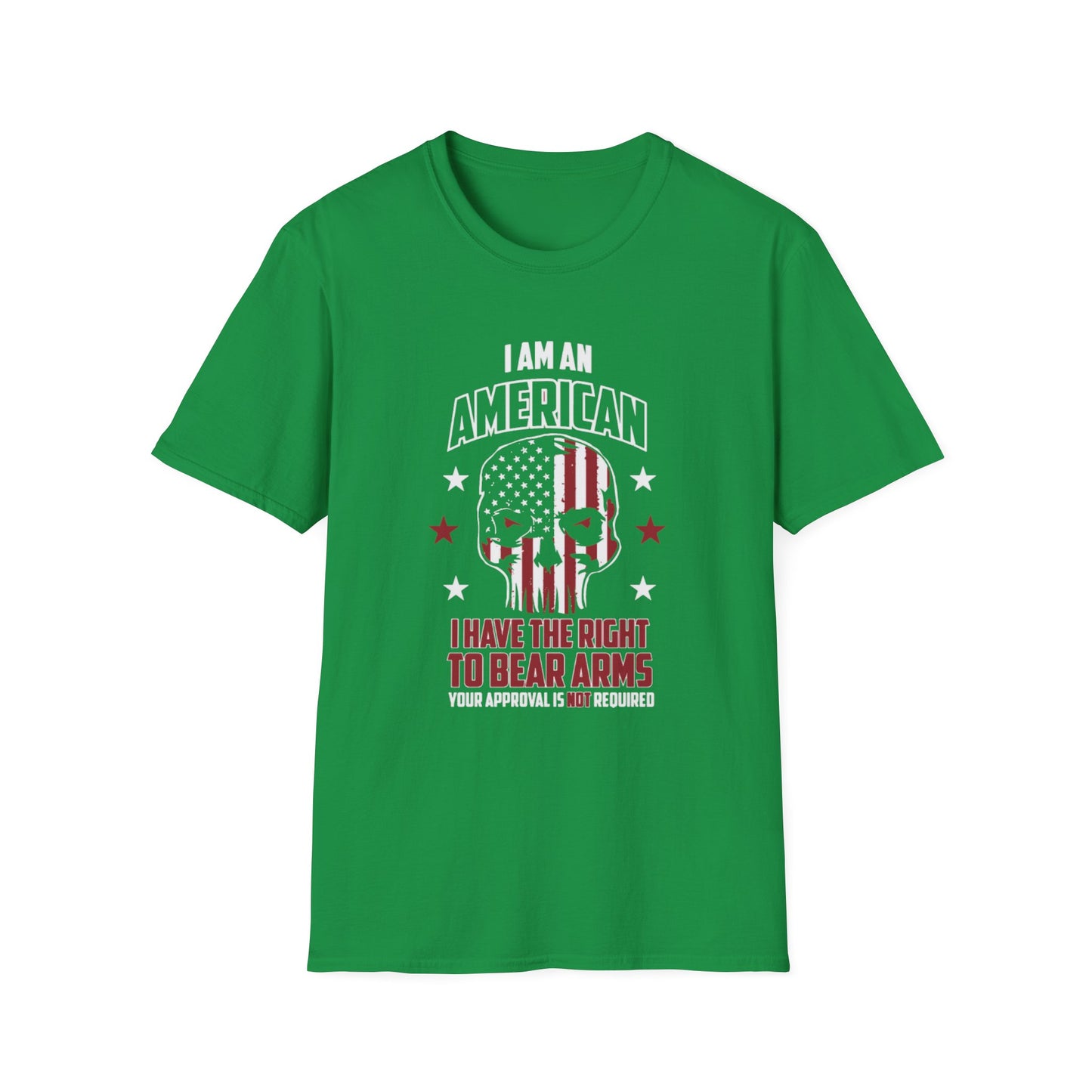 Patriotic Tee American Pride Humor Bears Arms Unisex T-Shirt
