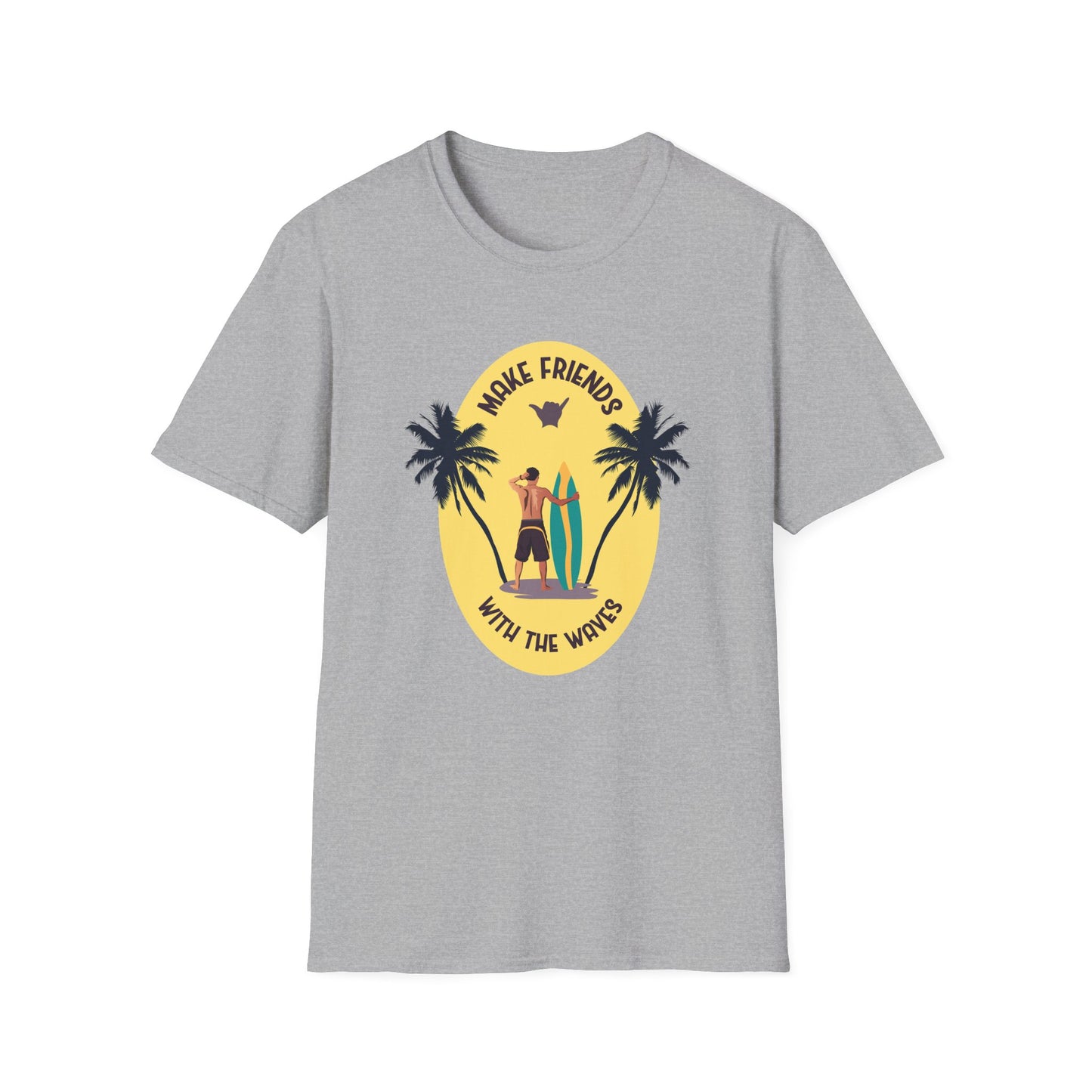 Ocean Vibes T-Shirt: Make Friends with the Waves