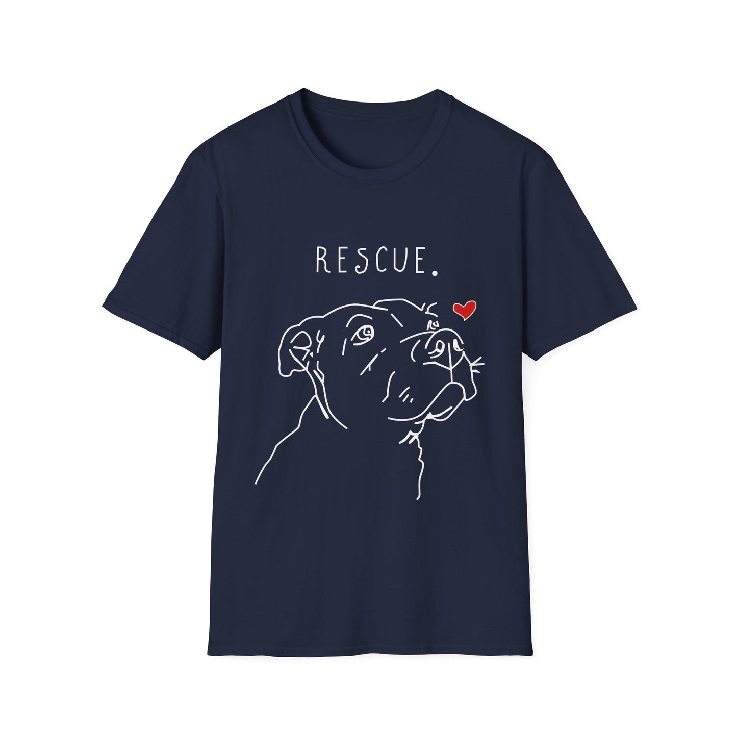 Dog Rescue Unisex T-Shirt - National Rescue A Dog Day