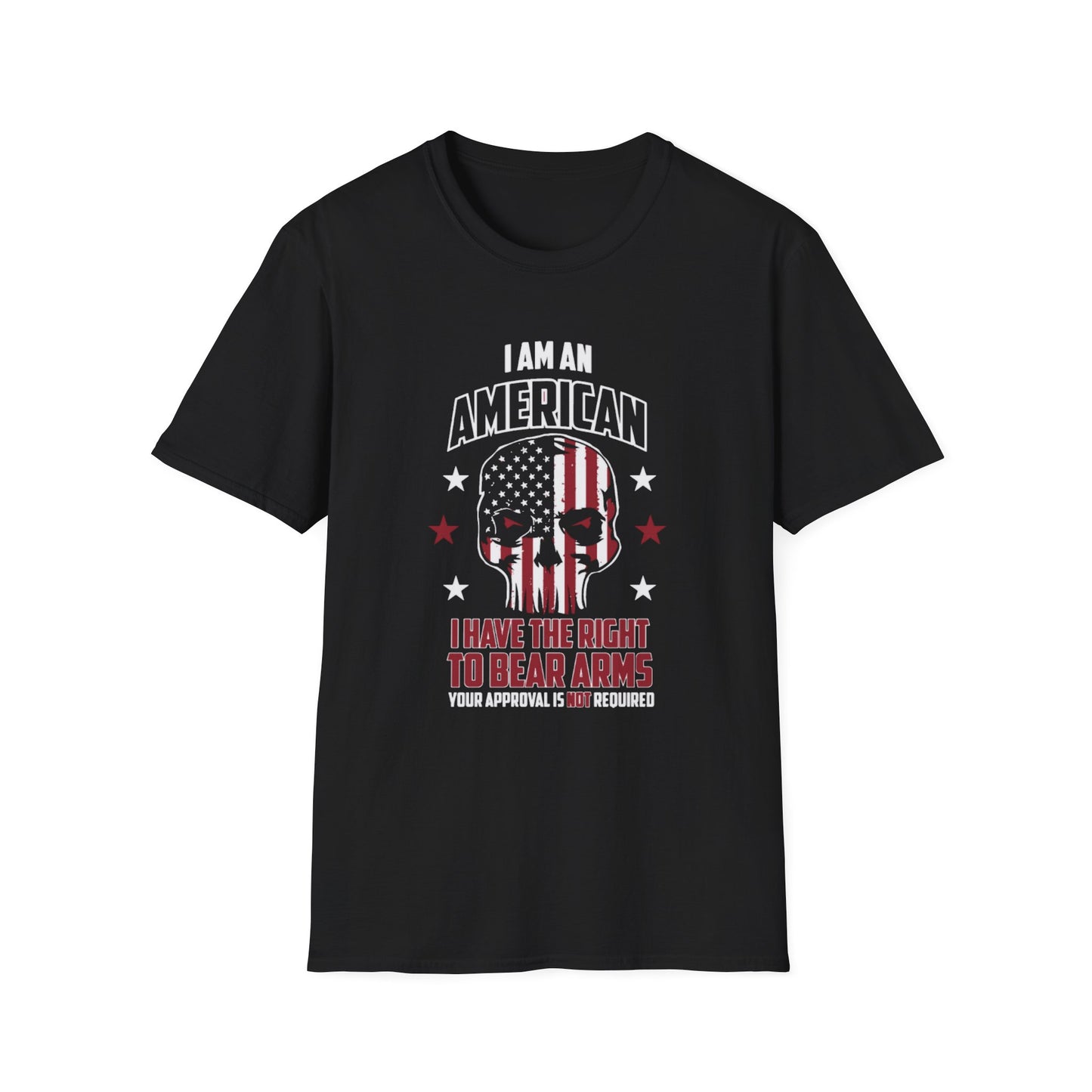 Patriotic Tee American Pride Humor Bears Arms Unisex T-Shirt