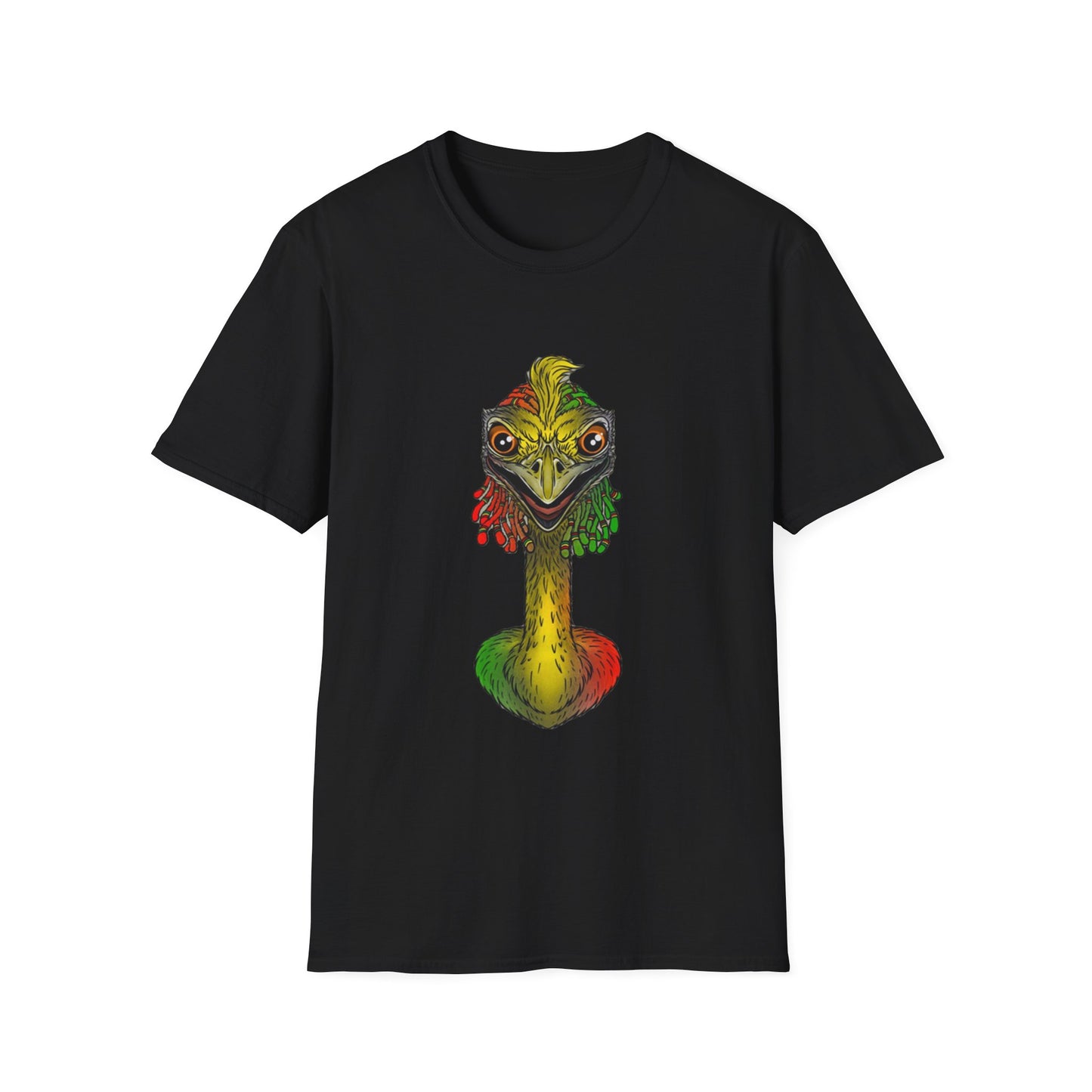 Unisex Softstyle T-Shirt with Rastamu Design